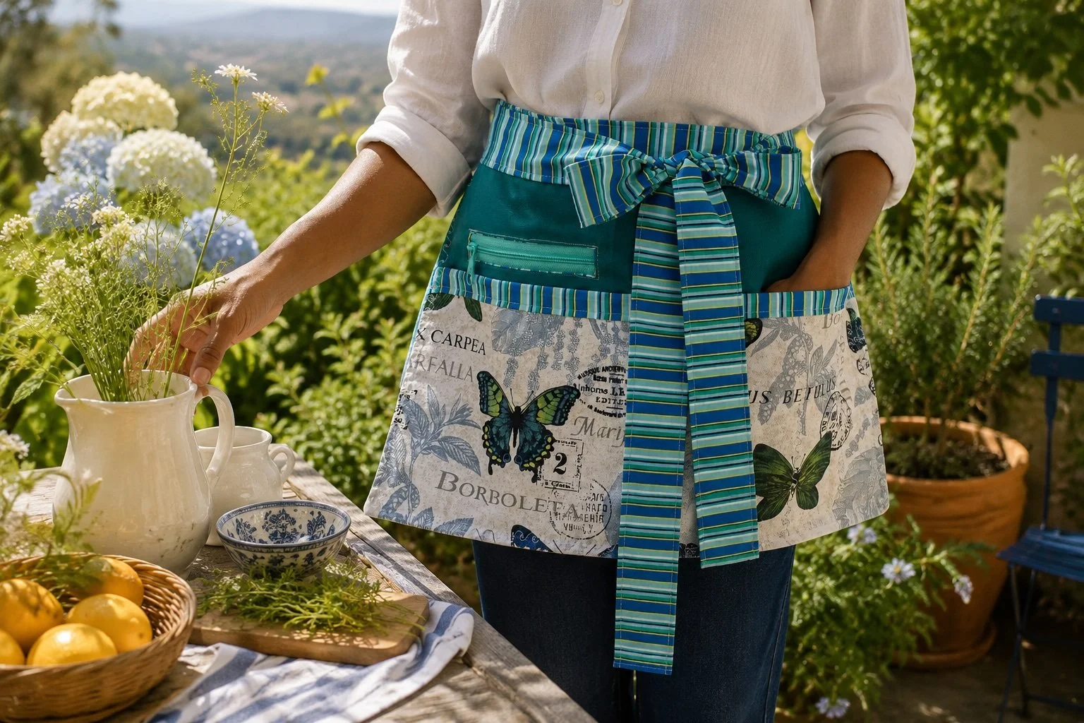 Winged Wanderer Half Apron
