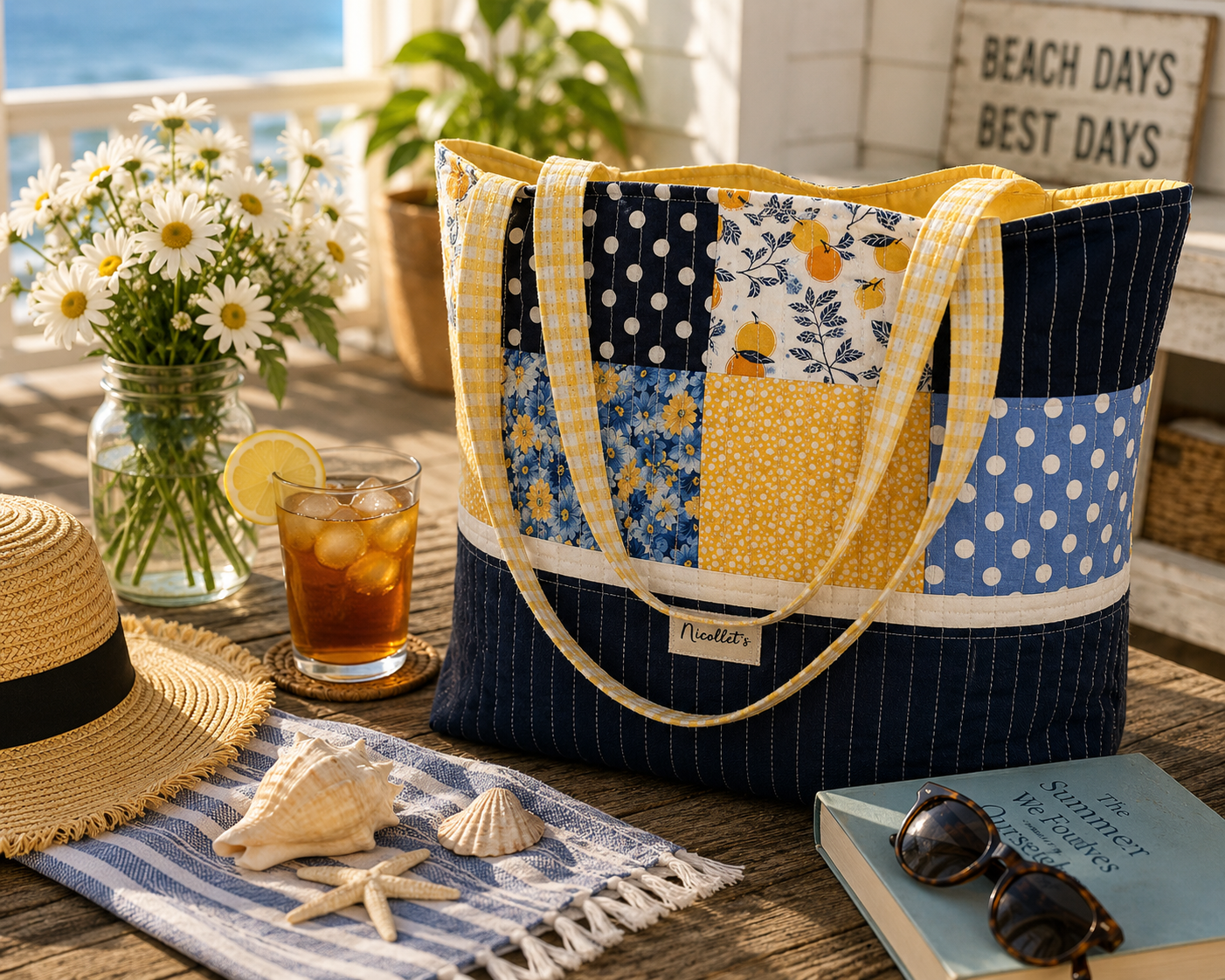 The Sunlit Cottage Tote