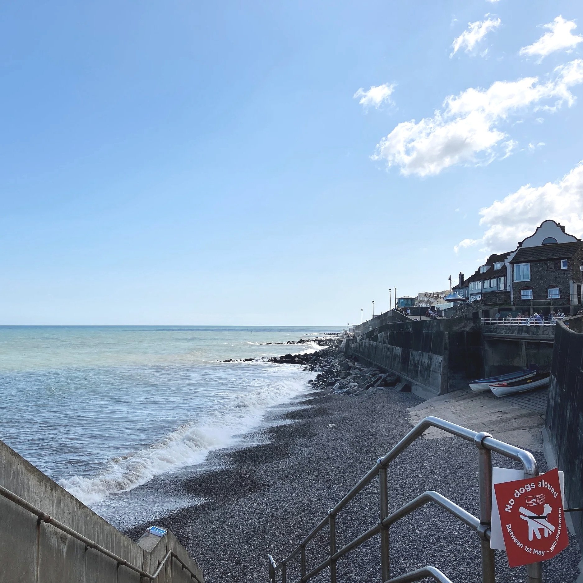 Sheringham Sea front.