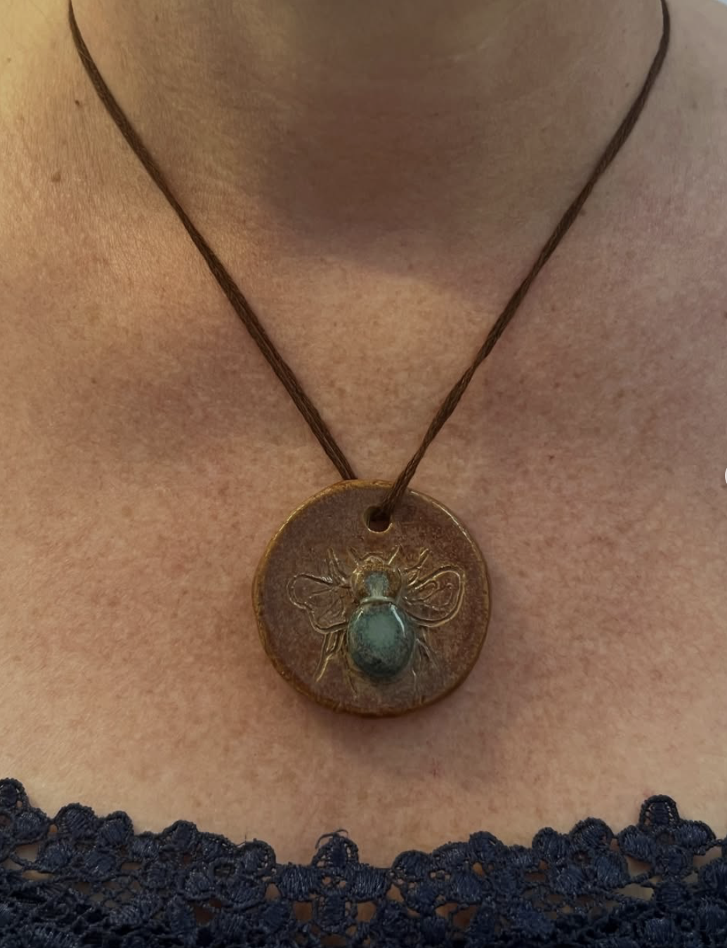 Handmade Stoneware Pendants