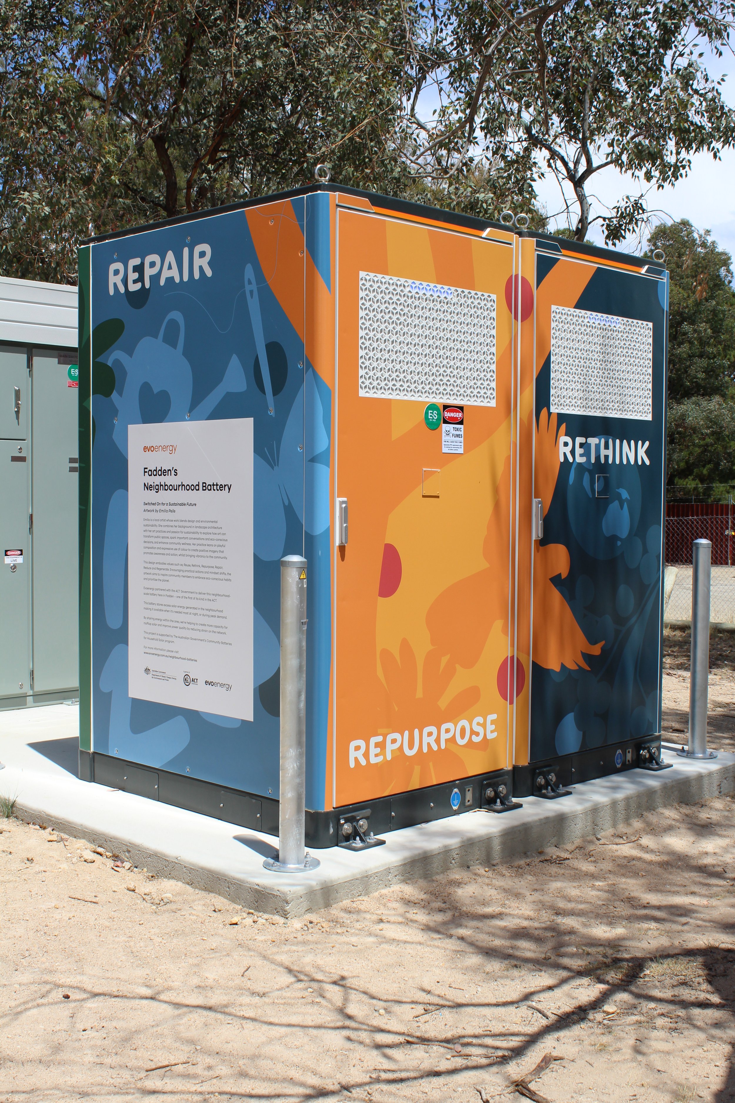 Evo Energy Neighbourhood Battery