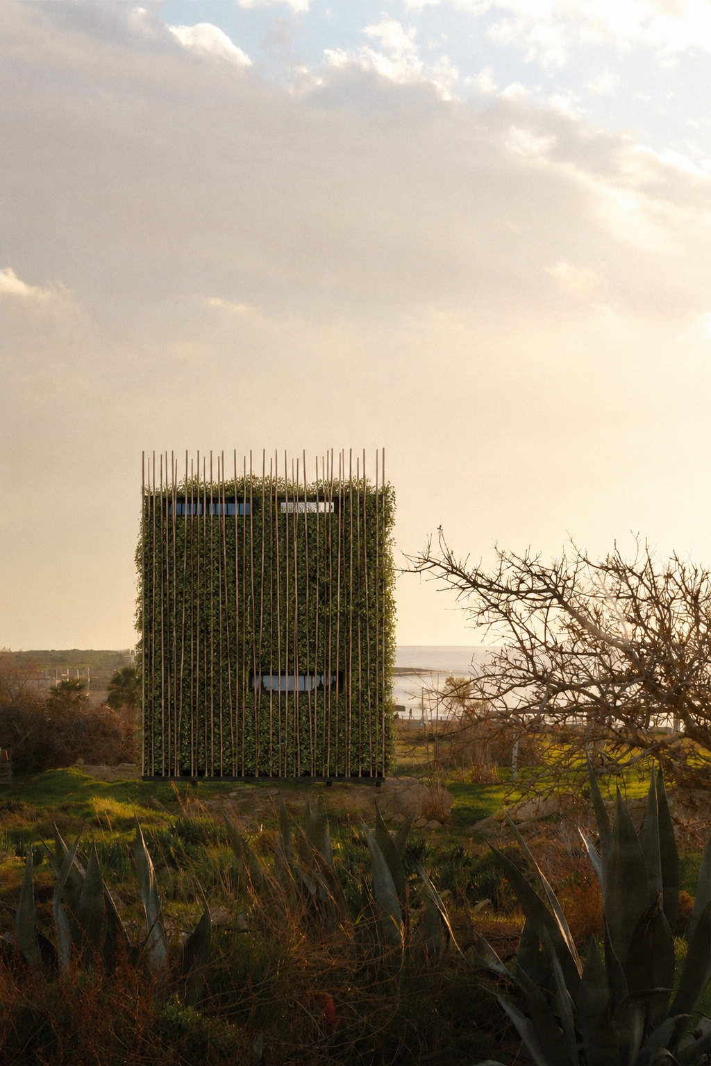 A Contemporary Refuge, compact nature retreat designed to encourage quiet living and a close relationship with the surrounding landscape.