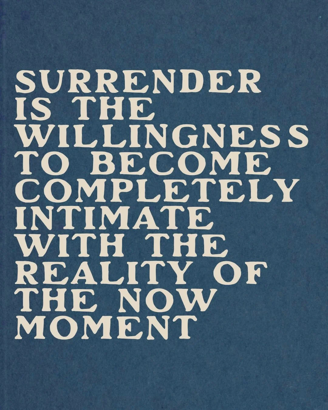 How deeply can you meet this moment 

even if your mind wants to escape 

how much can you open as the divine conduit of love that you are 

in moments where the mind is convincing you of something else 

how much can you see the spiritual essence of