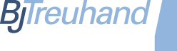 Logo mit der Aufschrift 'Btreuhand' in blauer Schrift auf weißem Hintergrund.