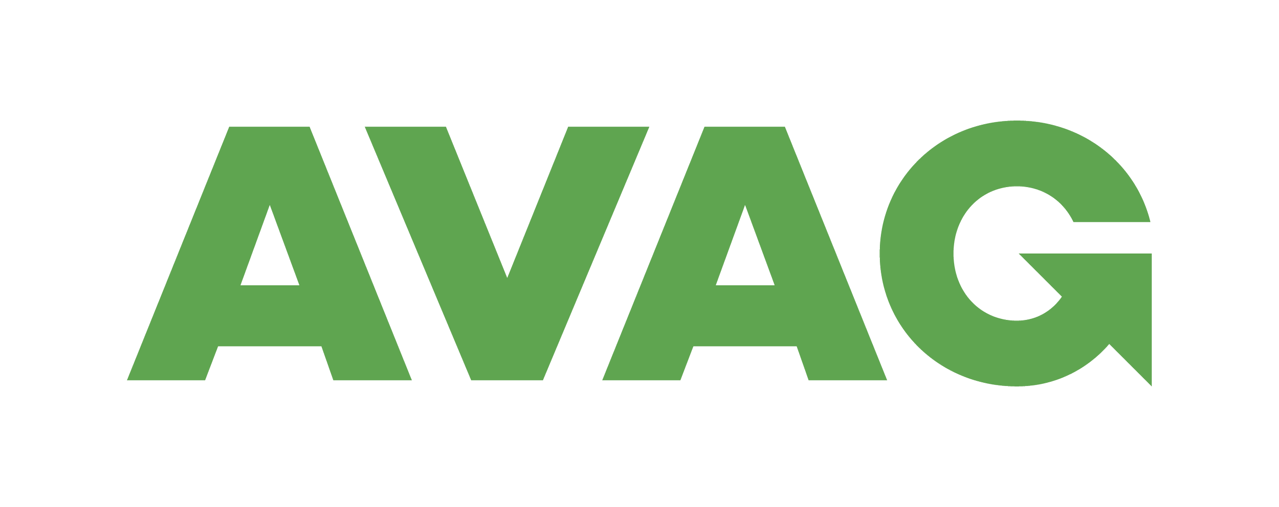 Logo der Marke AVAÇ in grüner Schrift auf schwarzem Hintergrund.