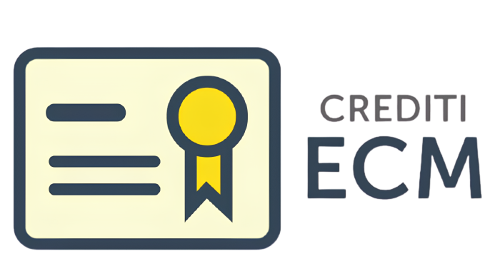 Rappresentazione di un certificato con un sigillo e parole CREDIT, ECM.