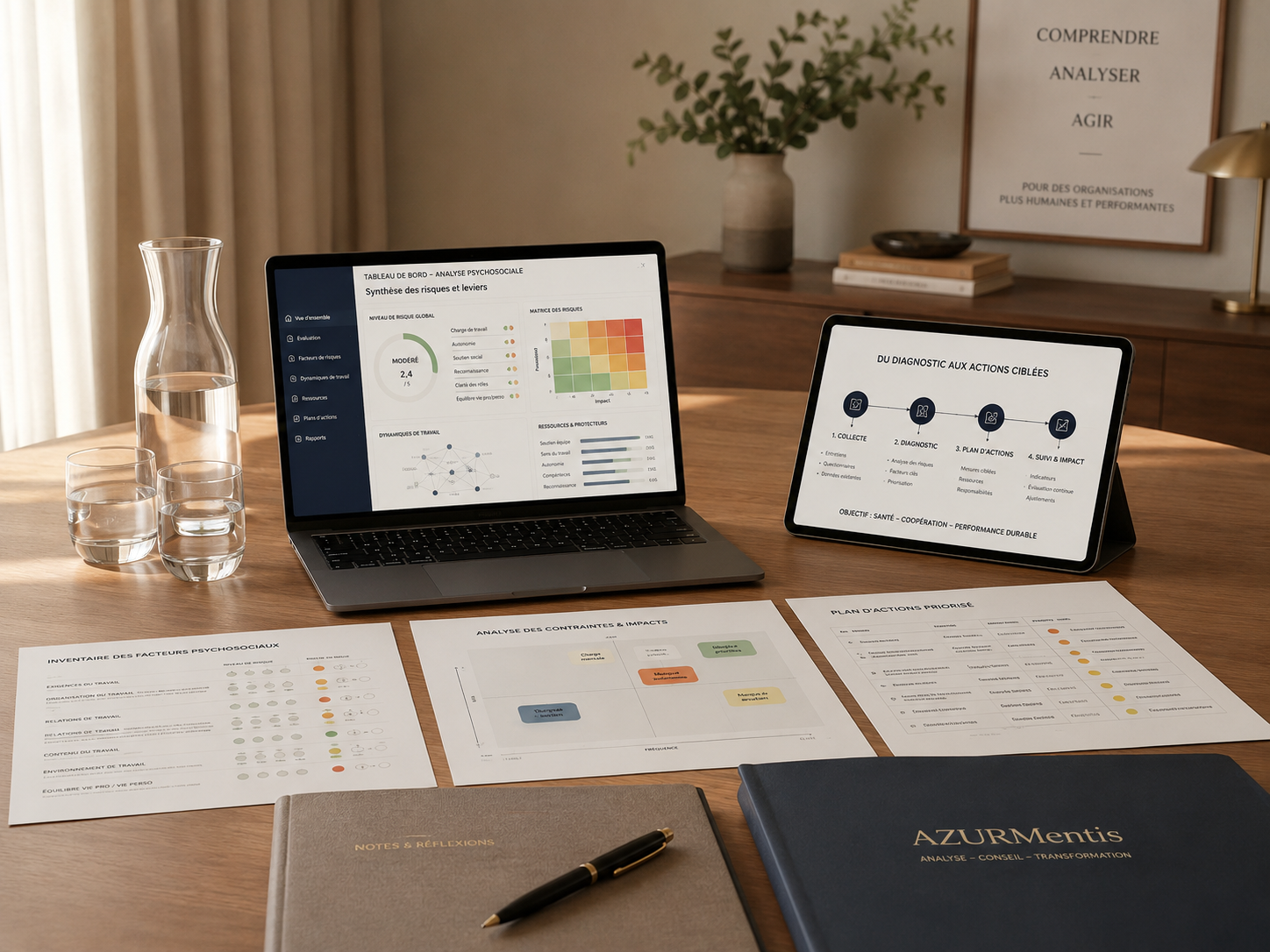 Analyse psychosociale premium & accompagnement stratégique