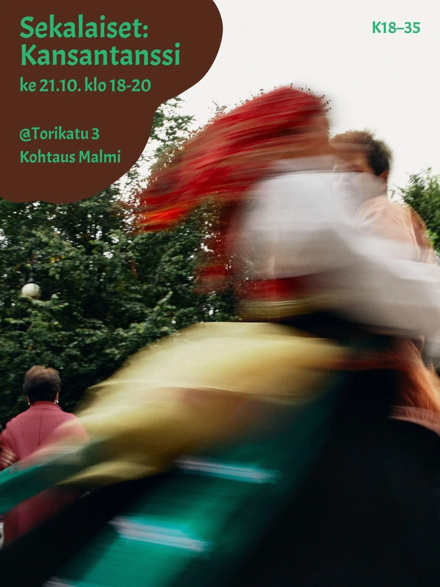 K&auml;vij&auml;toiveesta tanssitaan sottiisin tahtiin, kun toivotamme @kansantanssijamit.fi l&auml;mpim&auml;sti tervetulleeksi Malmin olkkariin💃 Ei maksa mit&auml;&auml;n eik&auml; tarvii osata etuk&auml;teen. Eik&auml; my&ouml;sk&auml;&auml;n tar