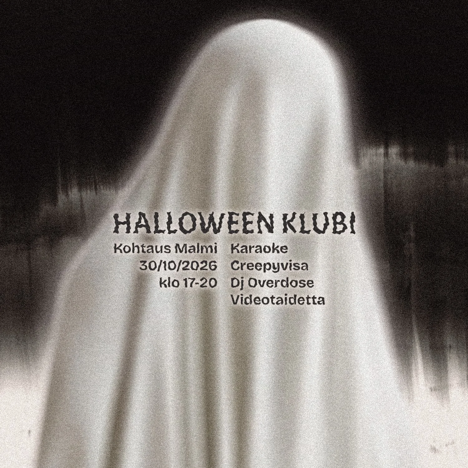 Perinteeksi muodostuneet Halloween kekkerit ovat t&auml;&auml;ll&auml; taas, luvassa karmivaa klubimeininki&auml; huiiii!👻 P&auml;ihteett&ouml;m&auml;t bileet on toteutettu yhdess&auml; porukalla <3 Saapi pukeutua hurjasti, karmivasti tervetuloa!