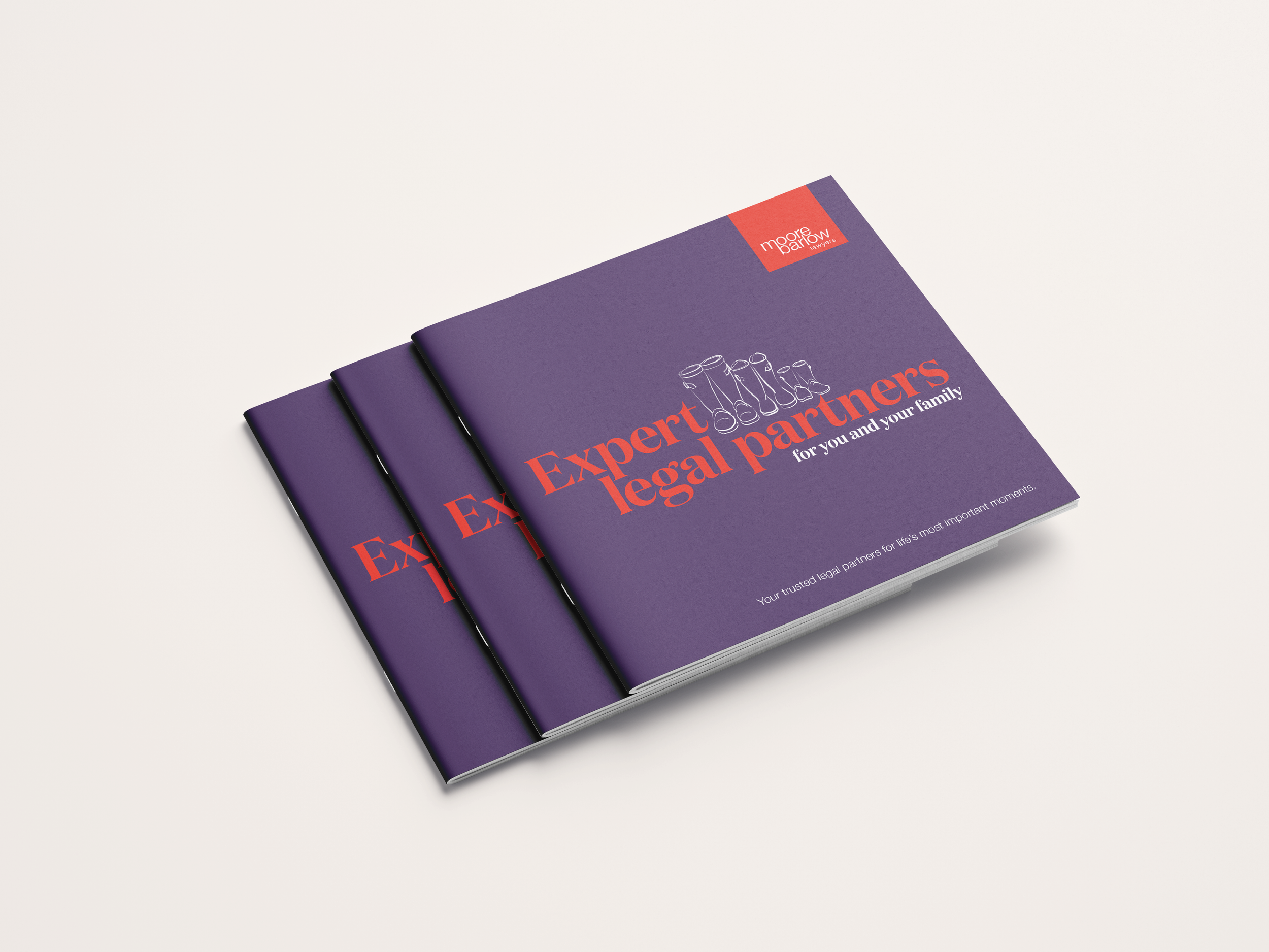 Moore Barlow high-net-worth individual brochure. Expert legal partners for you and your family.