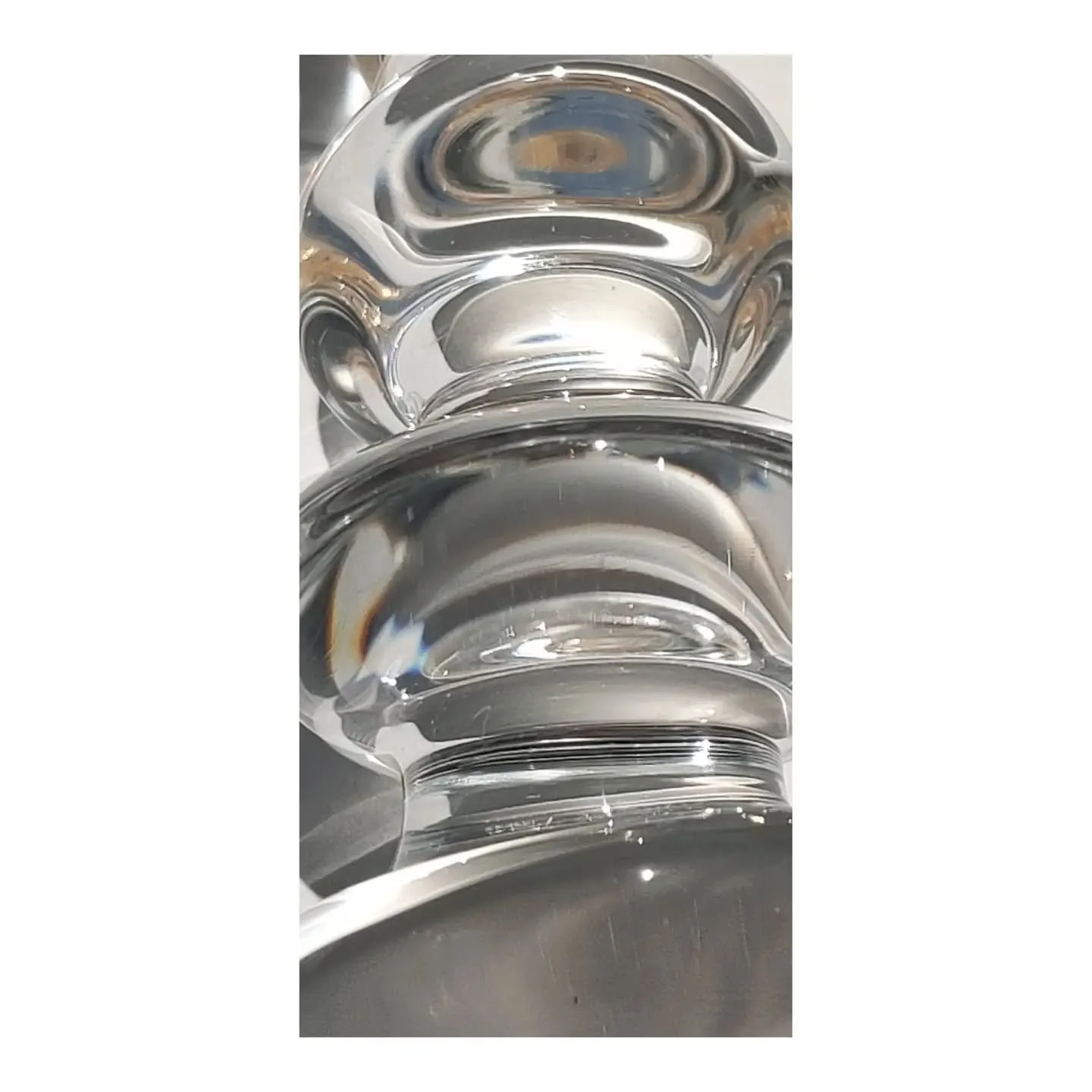 Glass sculpture 
Concentric 

Unique
