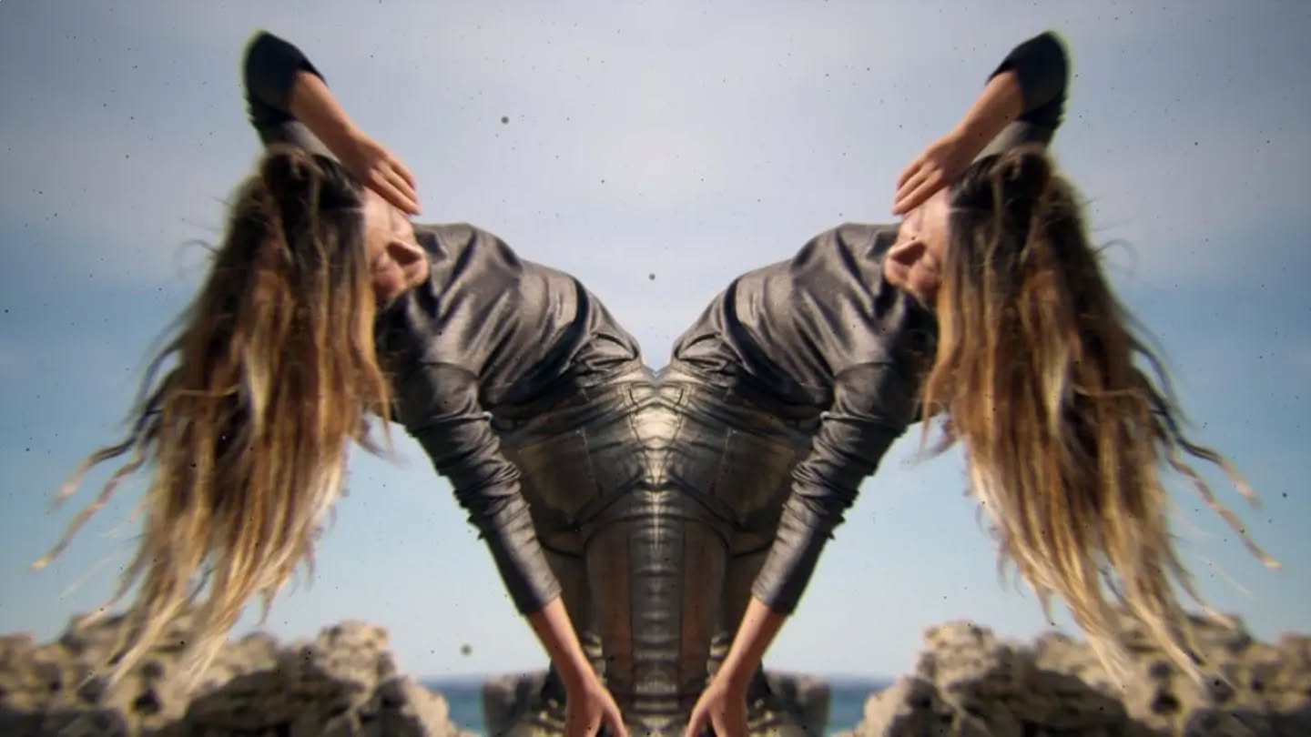 Thanks to @videogenic_audiovisual for the amazing photography and @cccarmeee for the magic wind dance. 
Also me for the rest. "Original"AI music, do you like it?