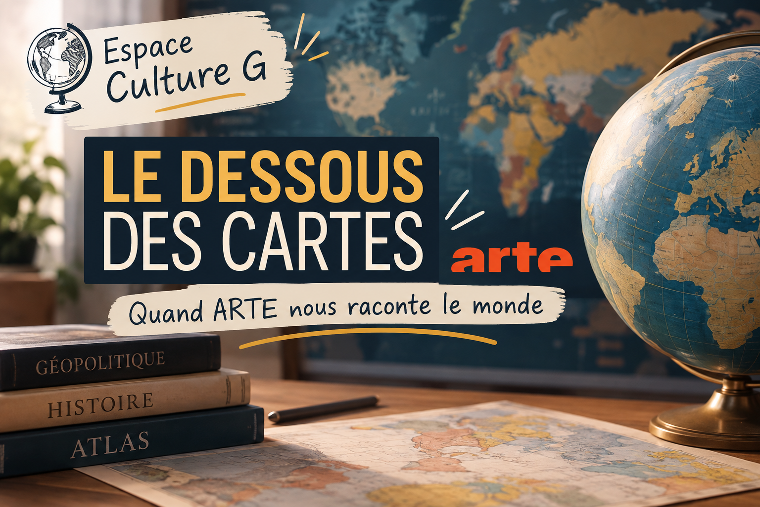 Le Dessous des cartes : une autre façon de comprendre le monde