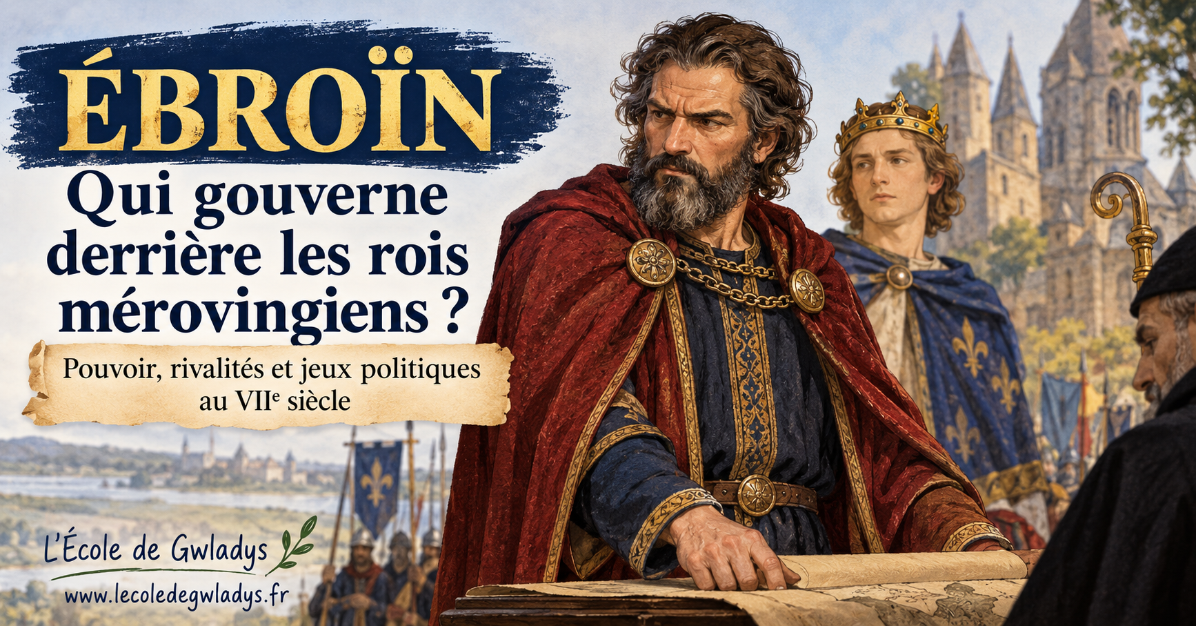 Ébroïn : qui gouverne derrière les rois mérovingiens ?
