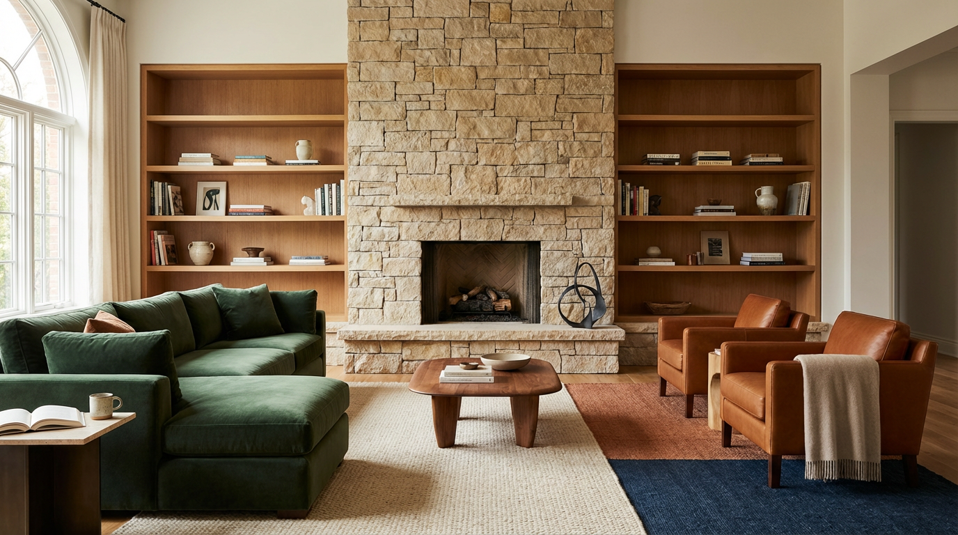 Modern interior design in Dubai