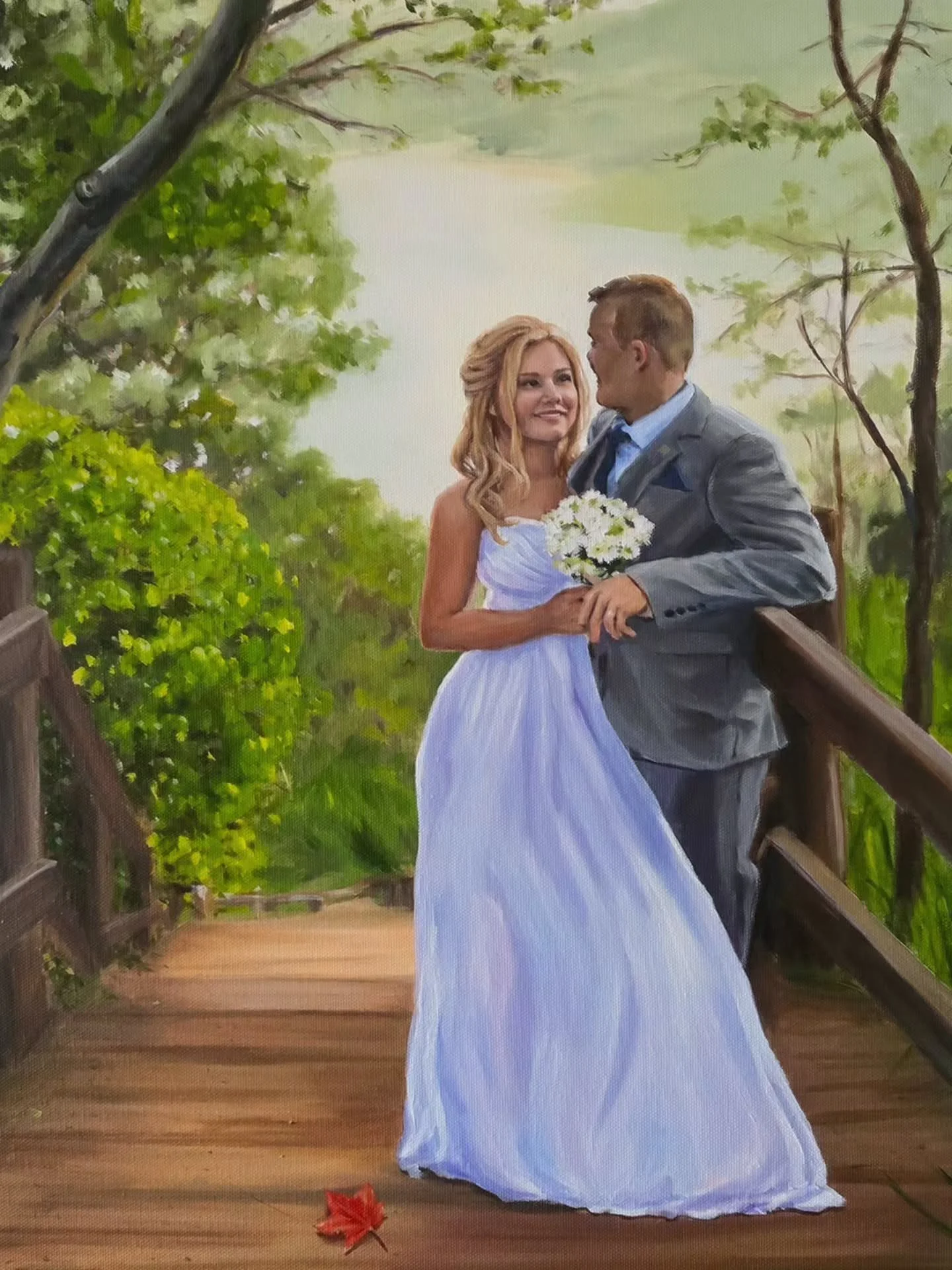 Loved painting this little commission!

Oil on Canvas, 16.5x23.5"