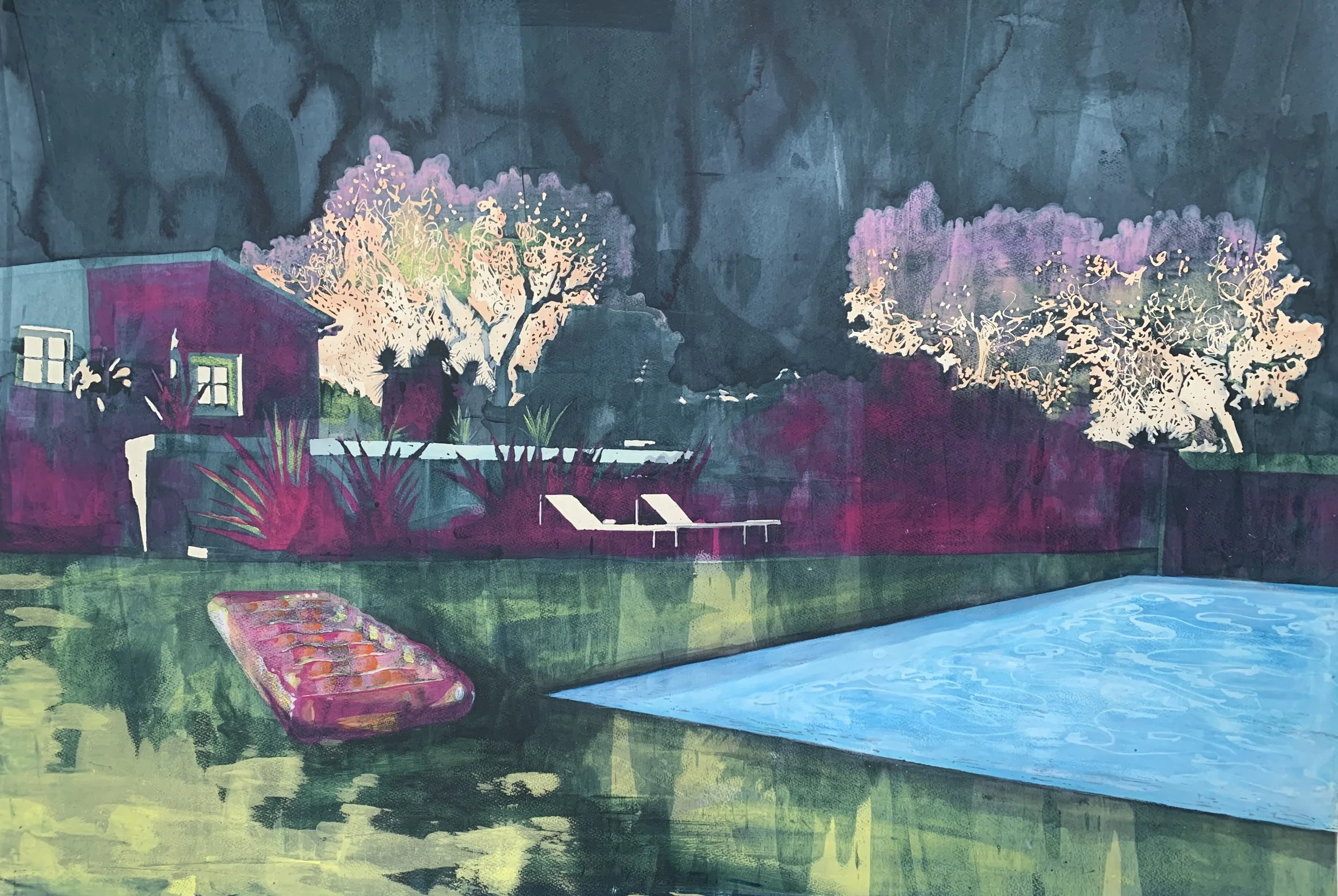 Night Pool
