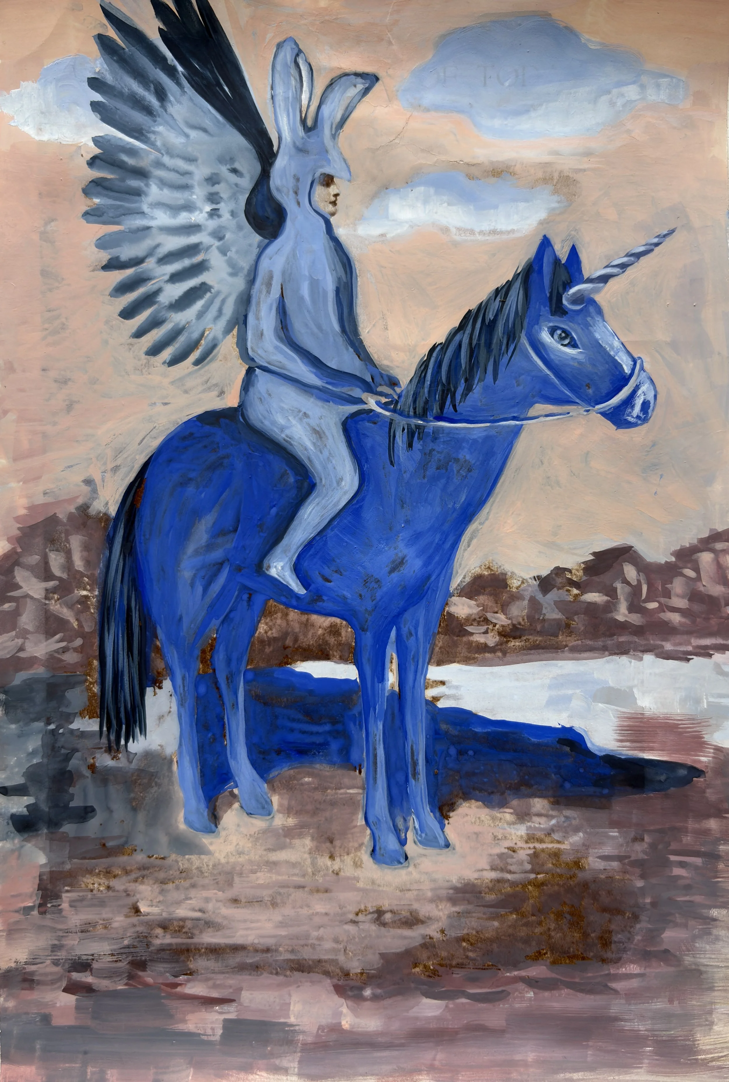 Winged rider