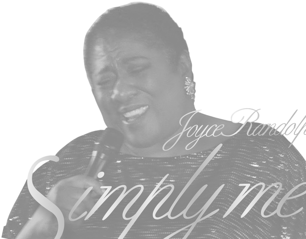 Joyce singing into microphone, eyes closed