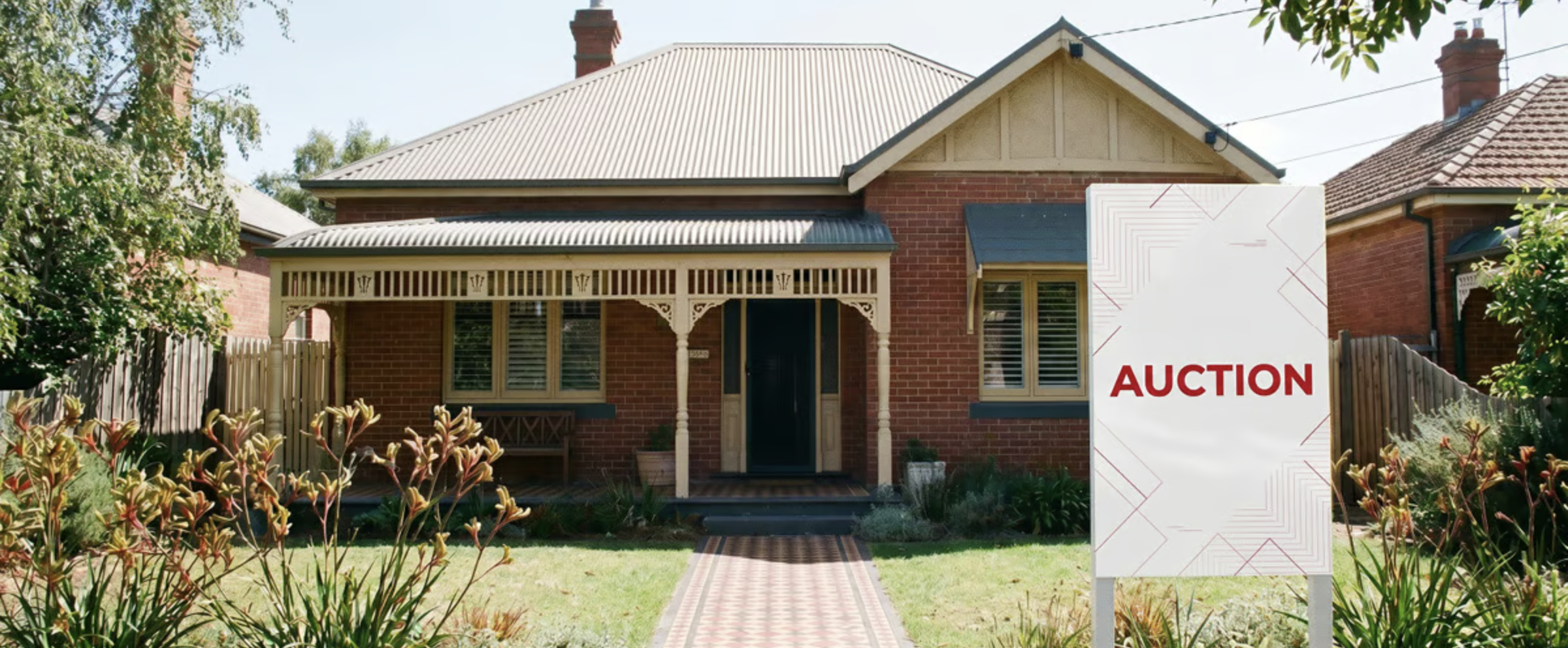 What's driving the drop in auction clearance rates?