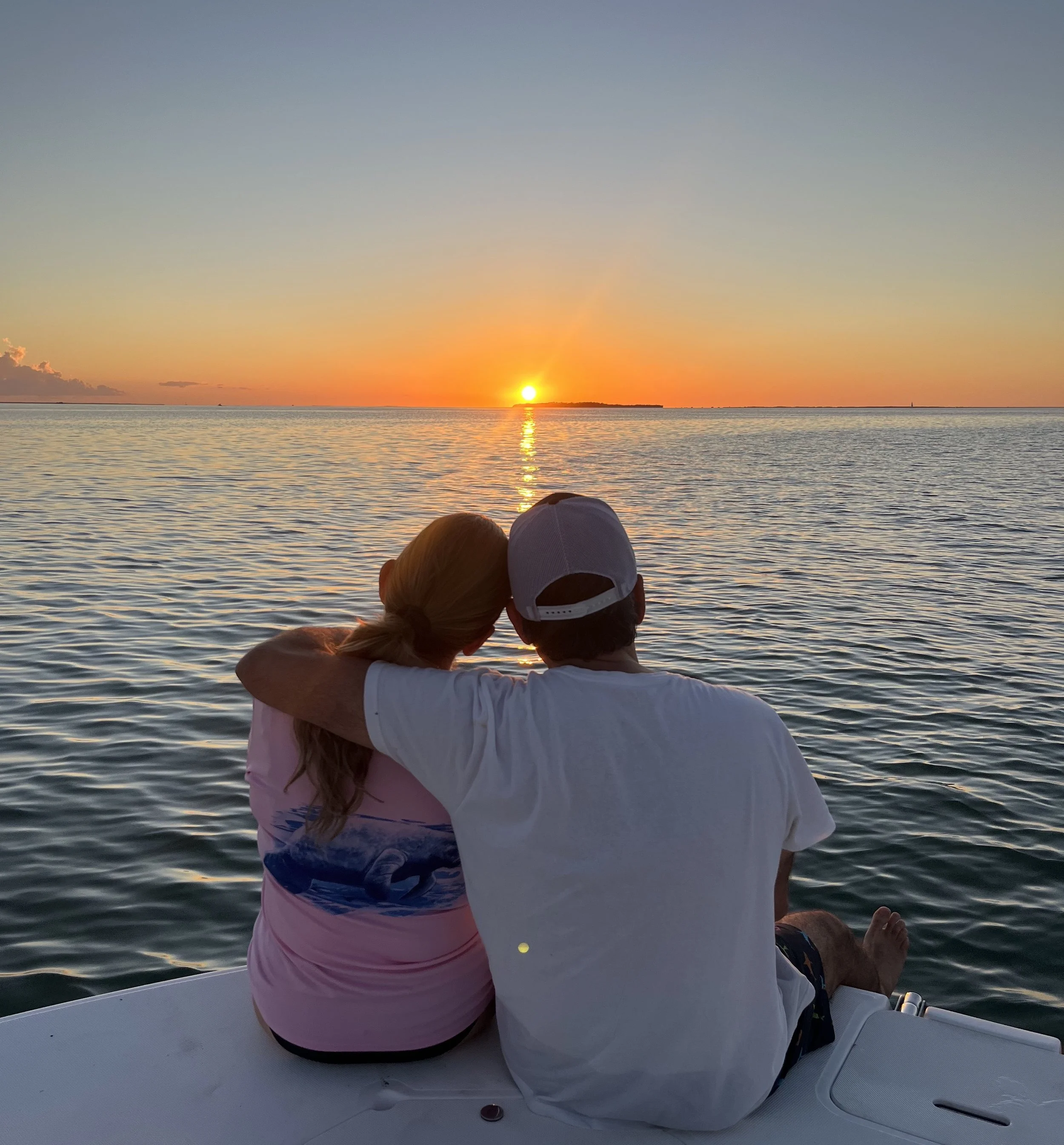 Gustavo & Marifer at sunset