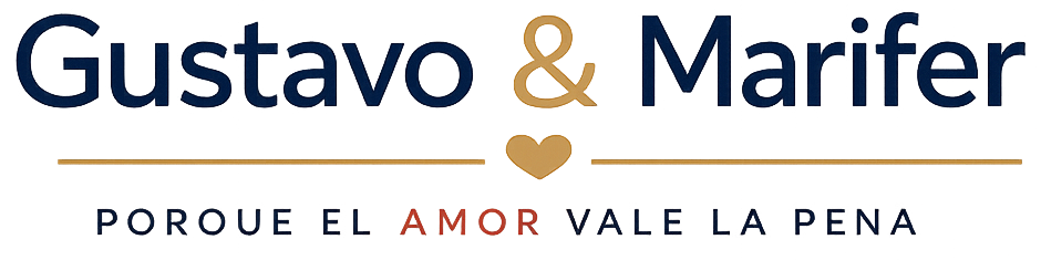 Logo de Gustavo y Marifer