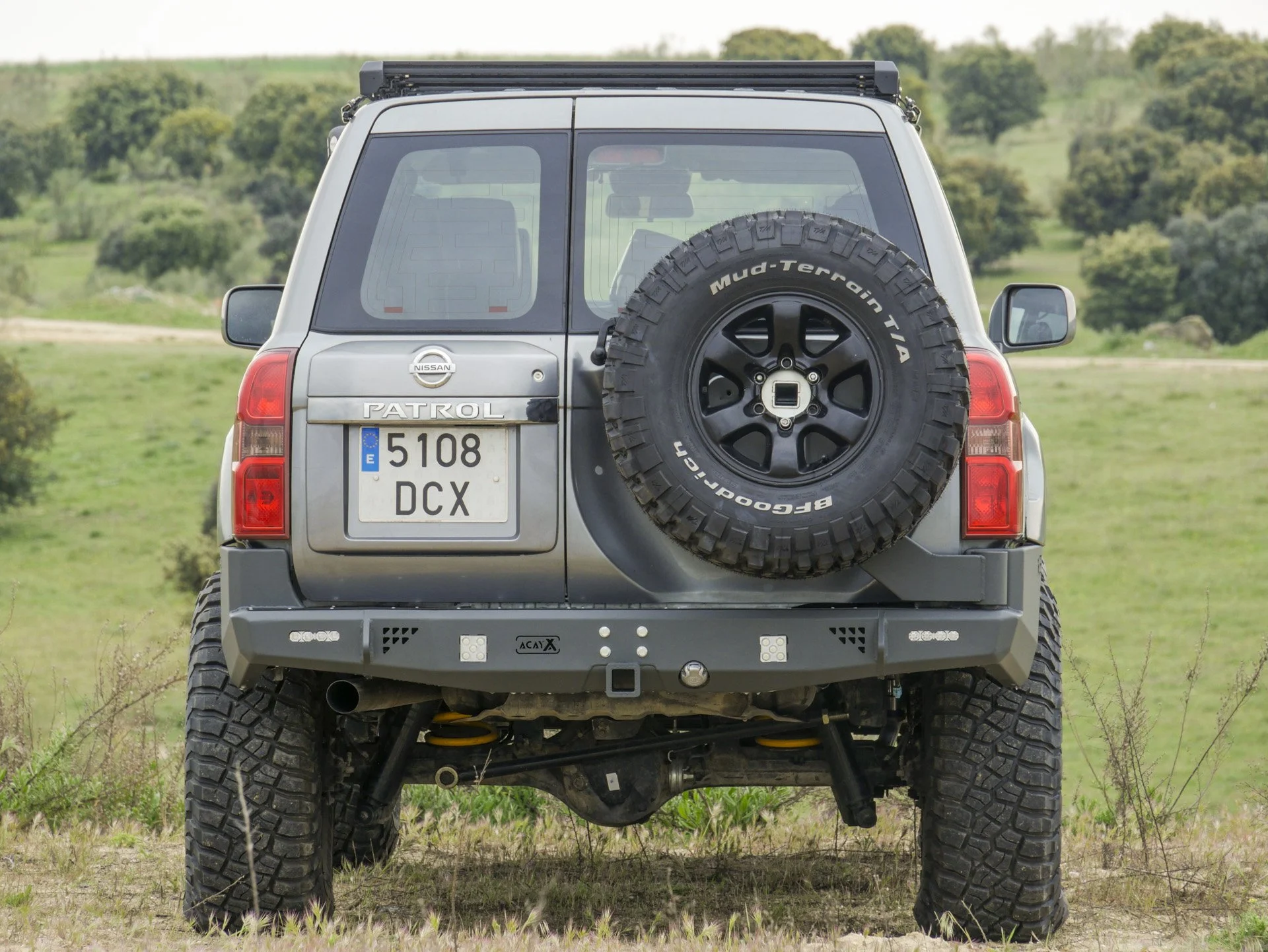 Paragolpes trasero, NISSAN - PATROL GR Y61 Restyle FACELIFT