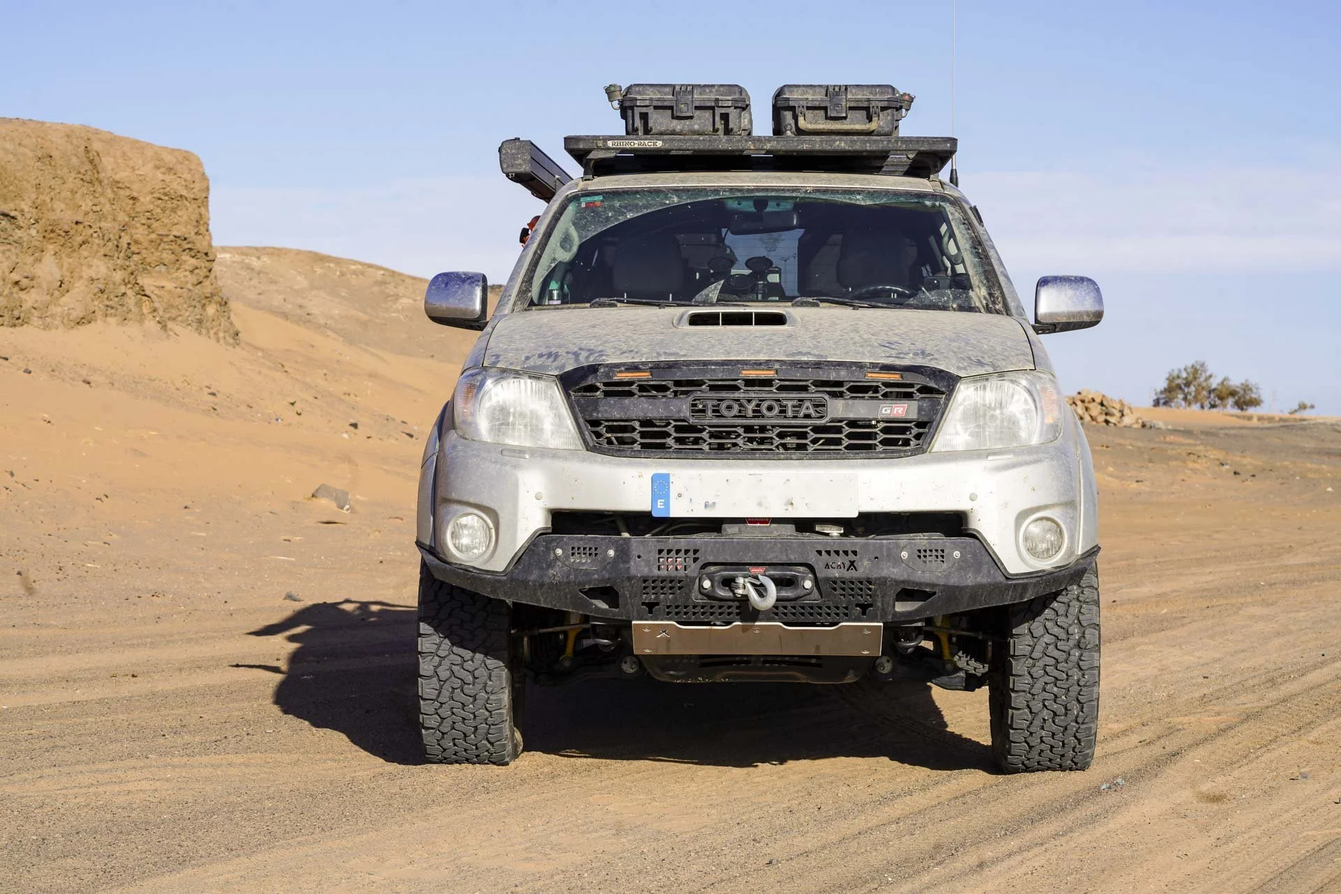 Paragolpes delantero Hilux 2004-2010