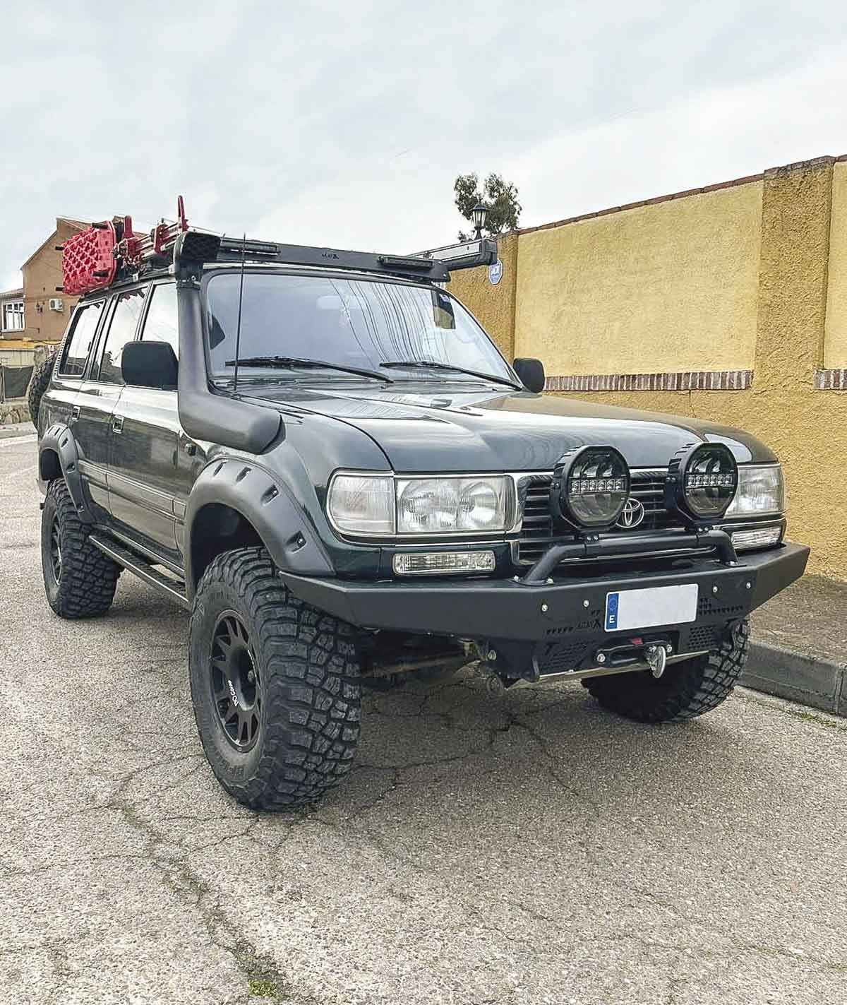 Paragolpes delantero integral para Toyota Land Cruiser serie 80