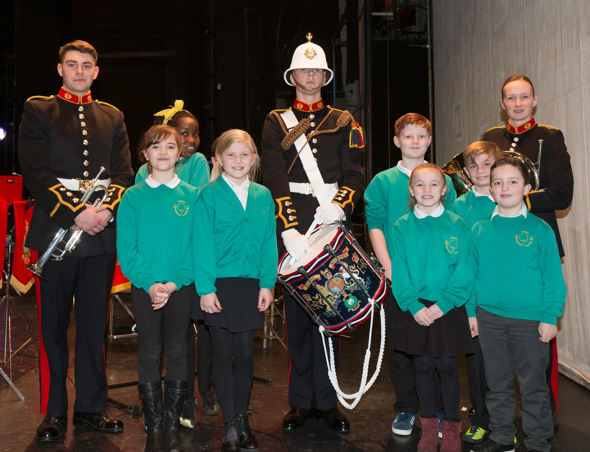 Royal Marines Raise the Roof