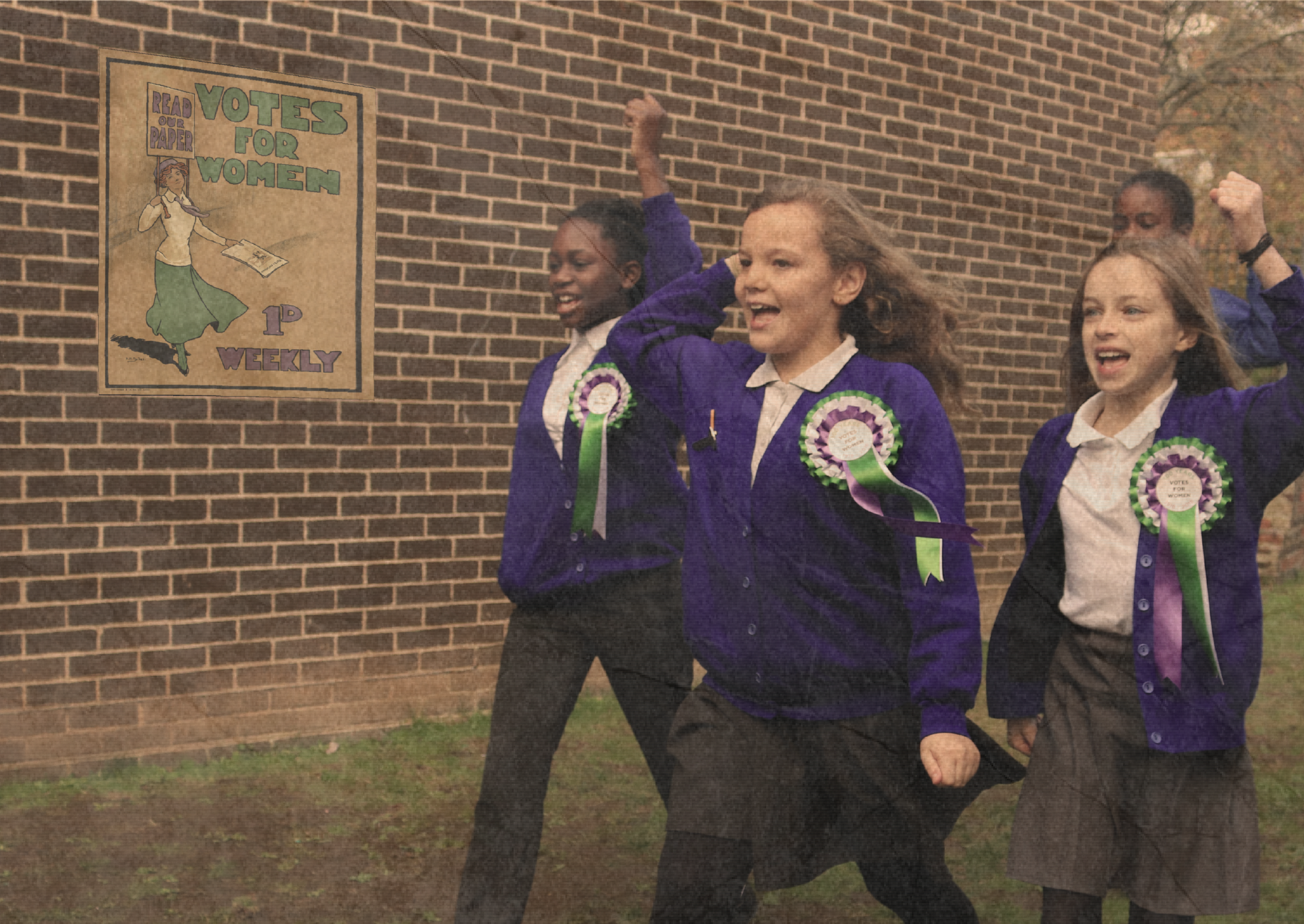 CHILDREN AND MP MAKE HISTORY!