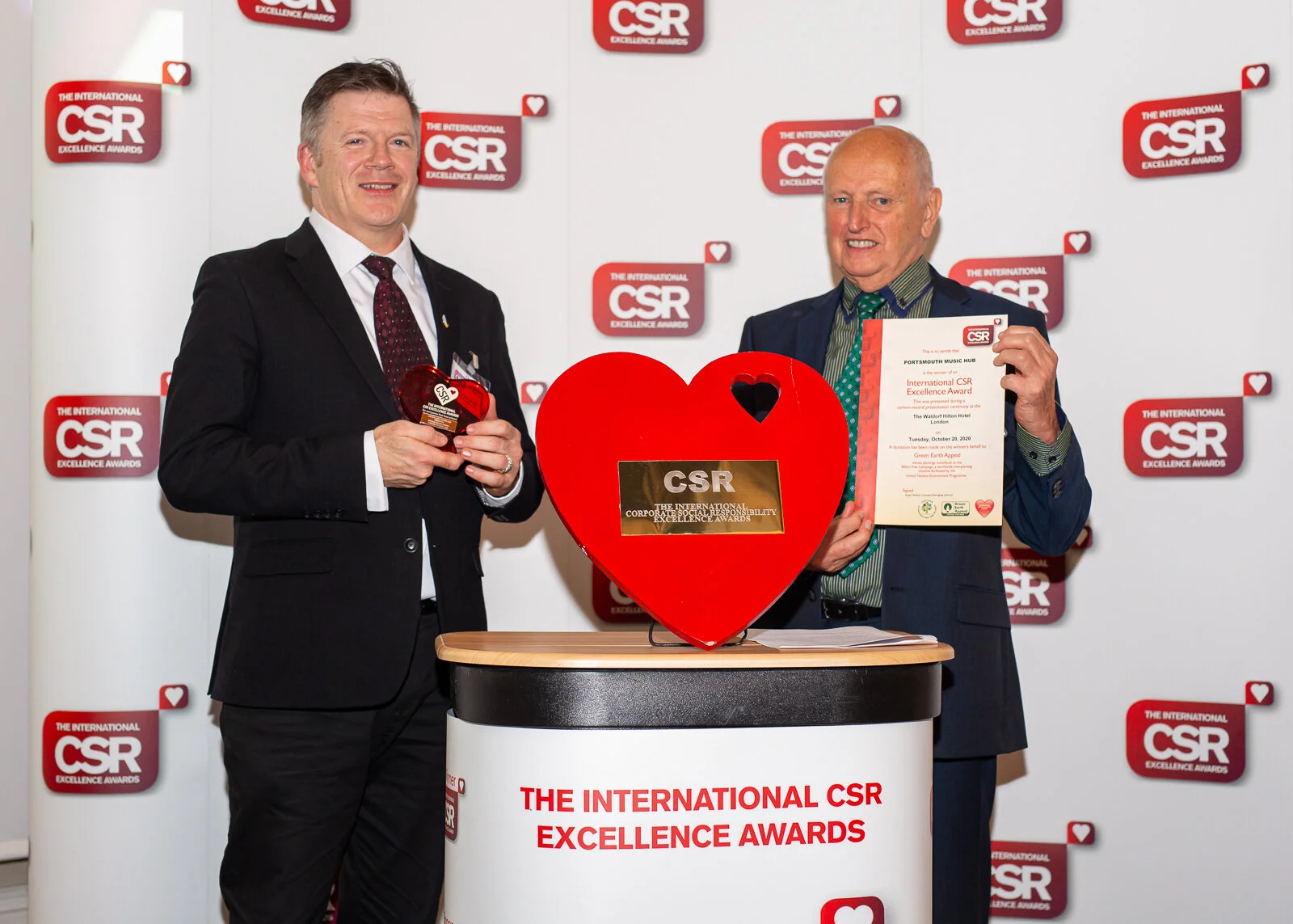 MUSIC HUB WINS INTERNATIONAL AWARD