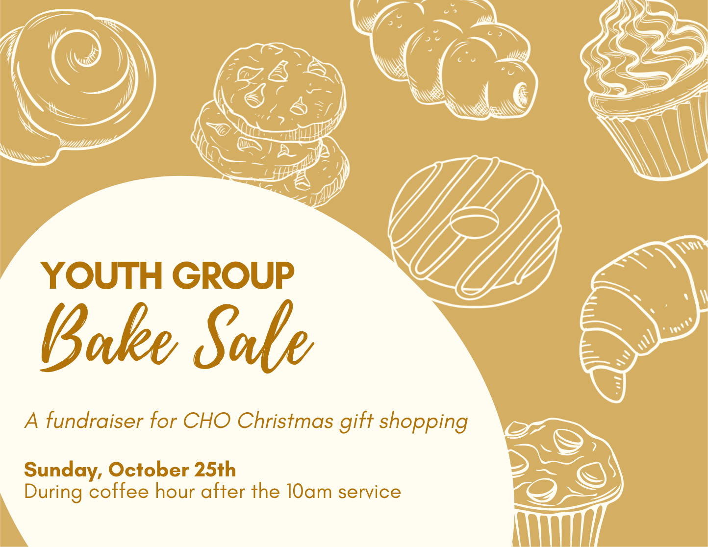Youth Group Bake Sale