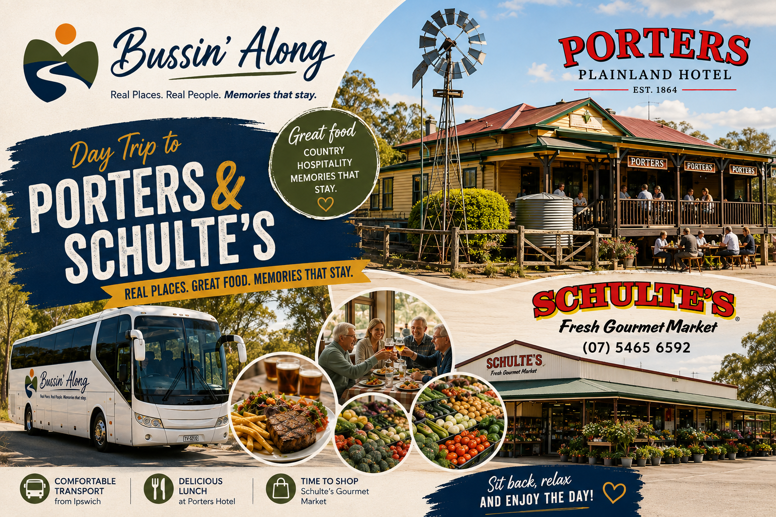 1st October 2026 - Goodna, Riverview and Leichhardt Community Centres to Porters and Schultes
