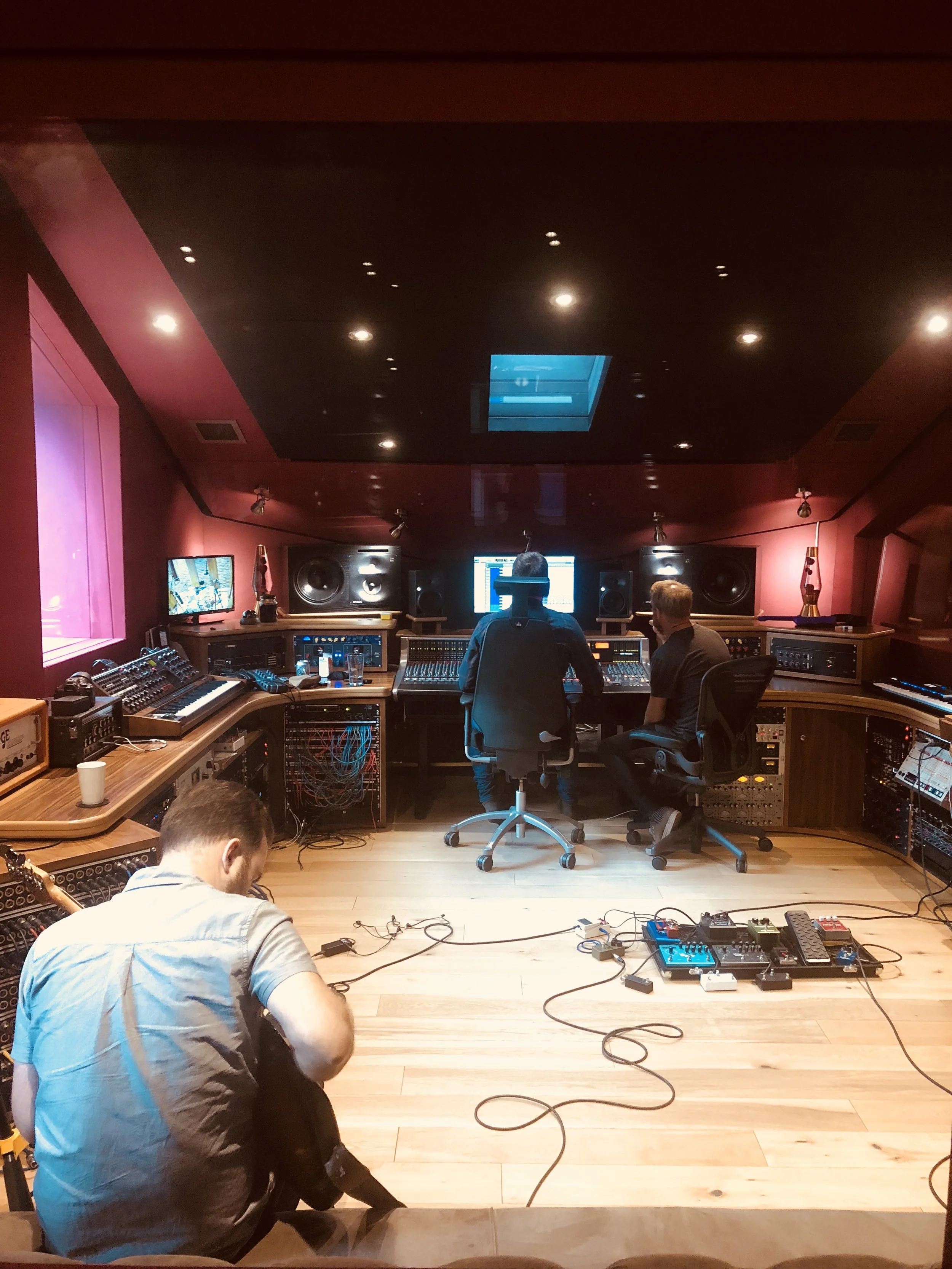 Bob Allen - recording Spook The Herd