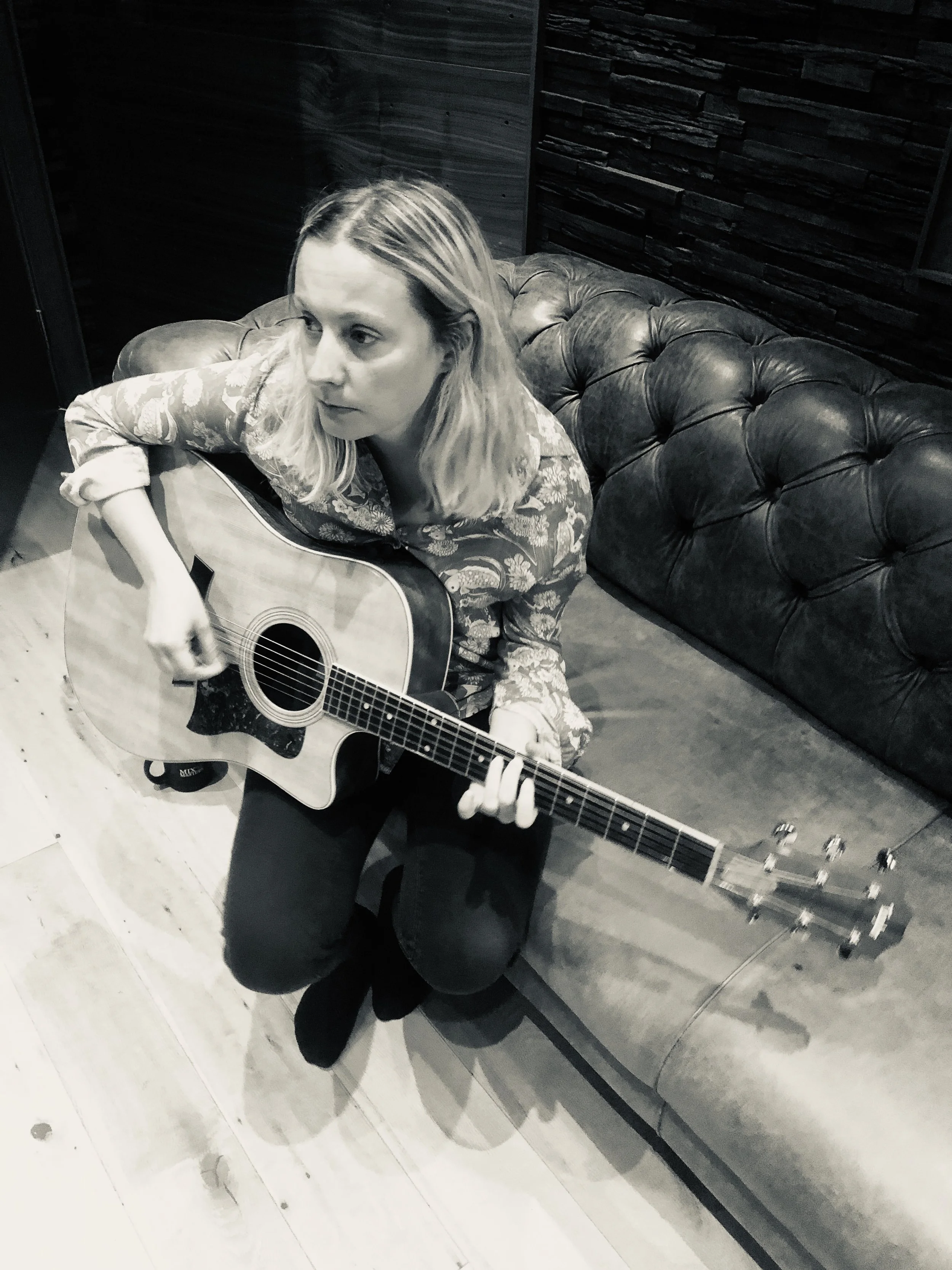 Hazel Wilde - recording Spook The Herd