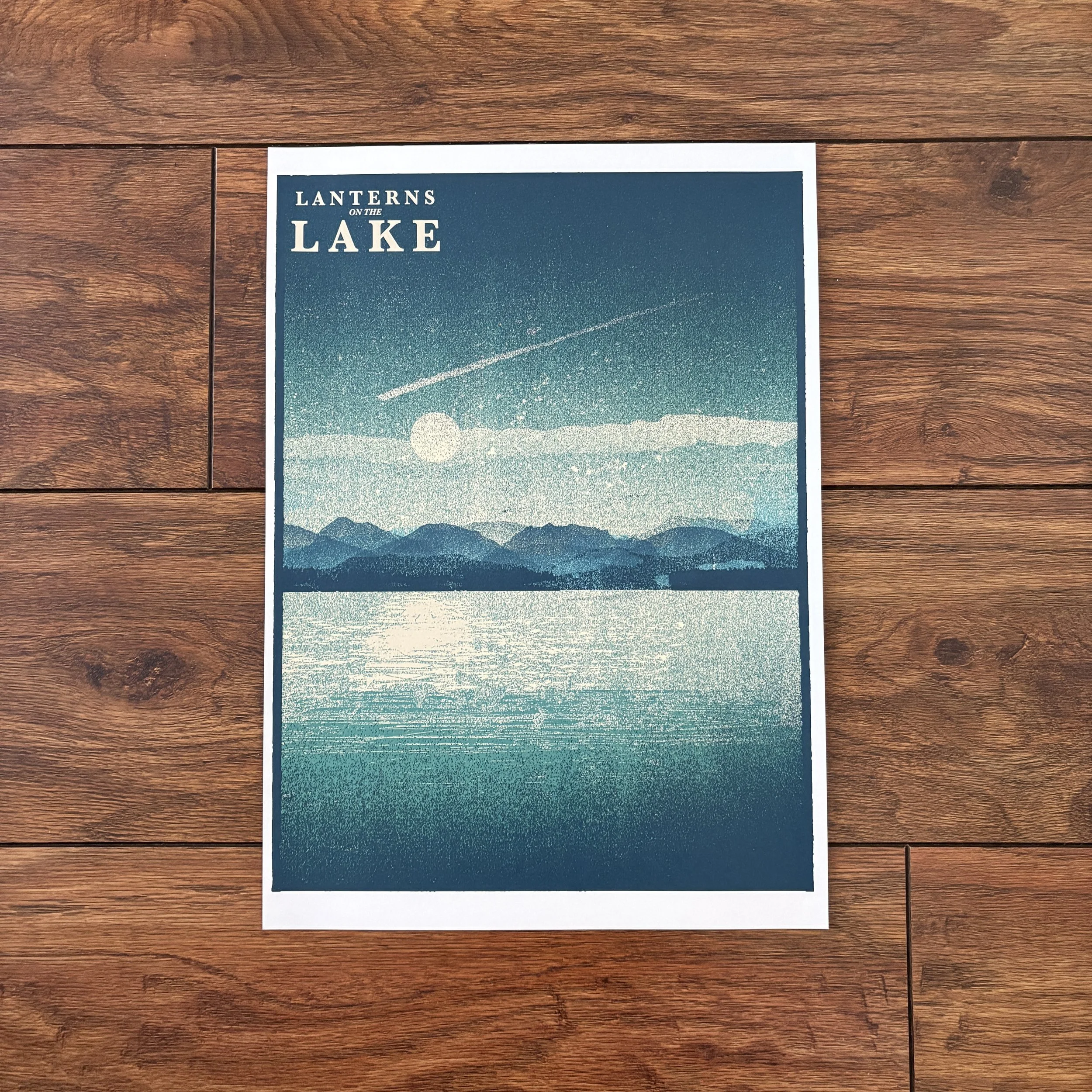 Swimming Lessons - A3 print