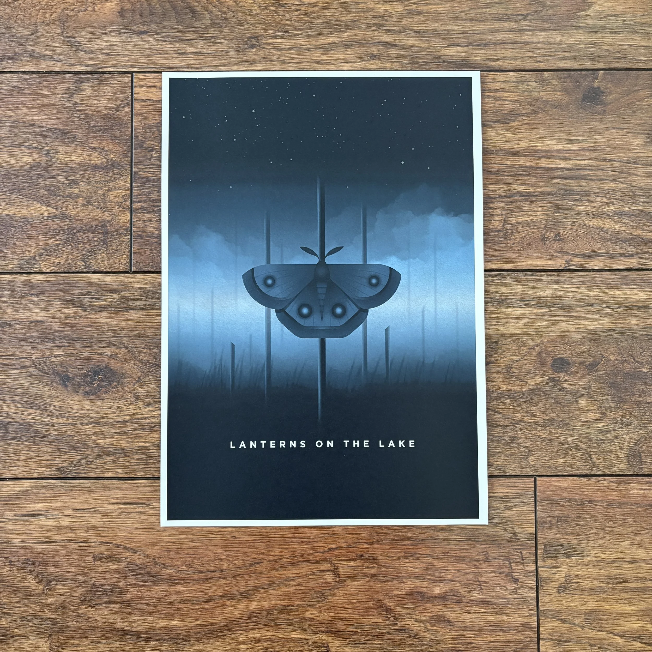 Every Moth Needs A Flame - A3 print