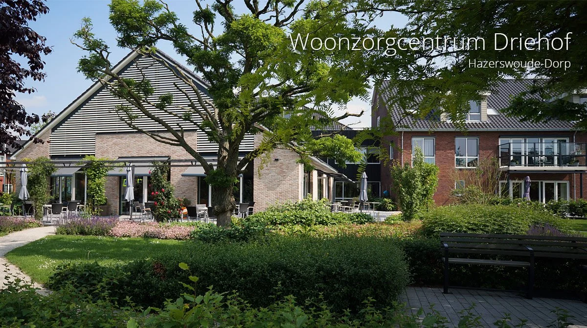Woonzorgcomplex Driehof, nieuwbouw met 30 verpleeghuiskamers, 30 verzorgingsappartementen en zorggerelateerde ruimtes