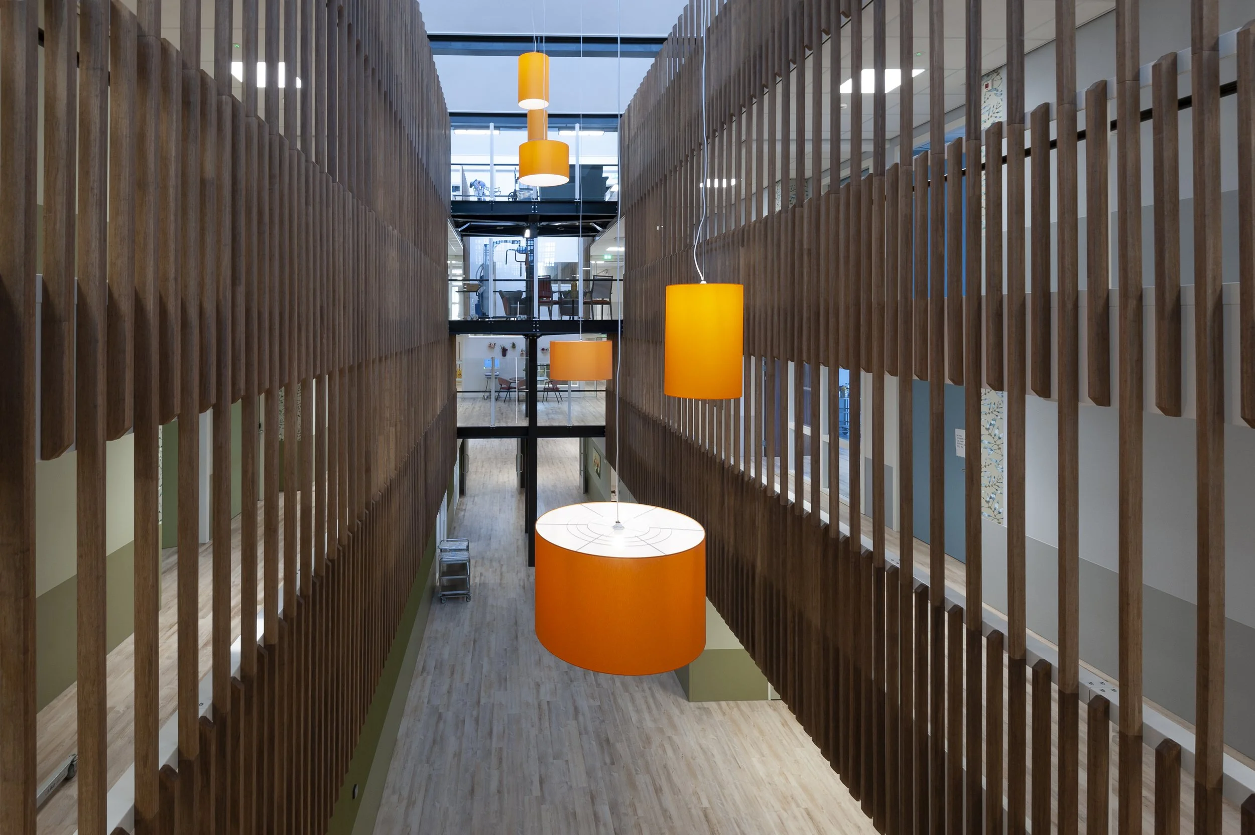 Transitie Floravita, renovatie van een woonzorgcentrum met 102 kamers.
