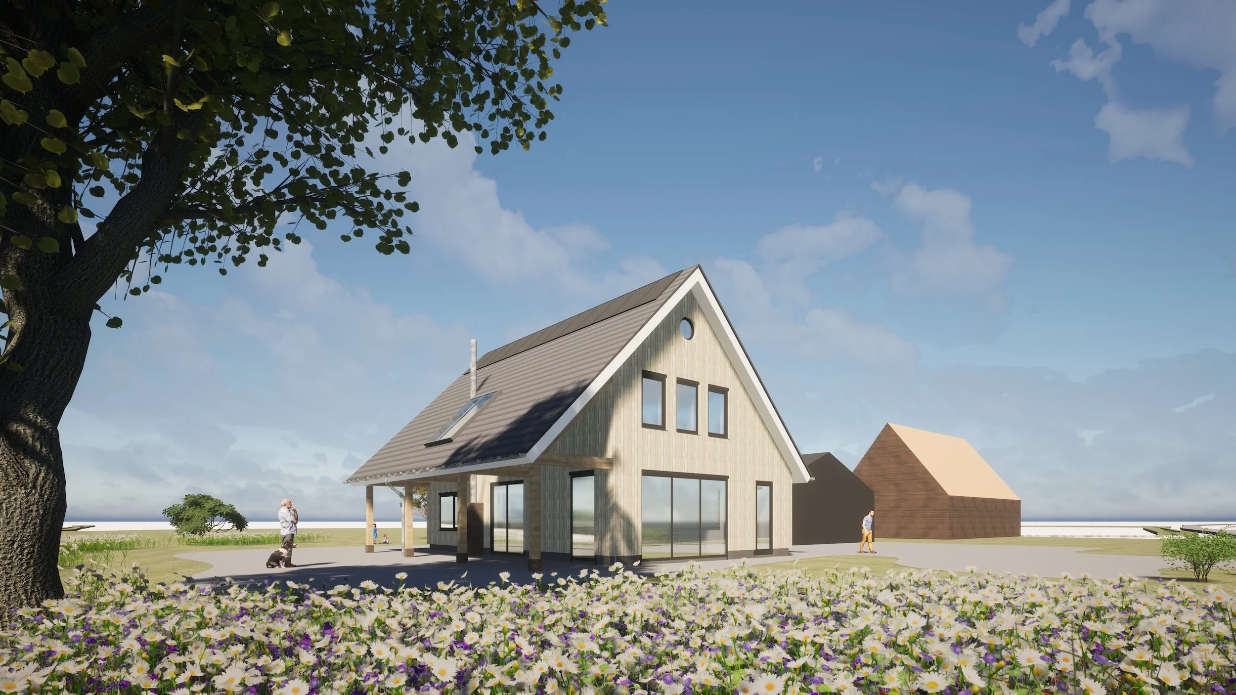 Villa Epe, nieuwbouw in hsb.