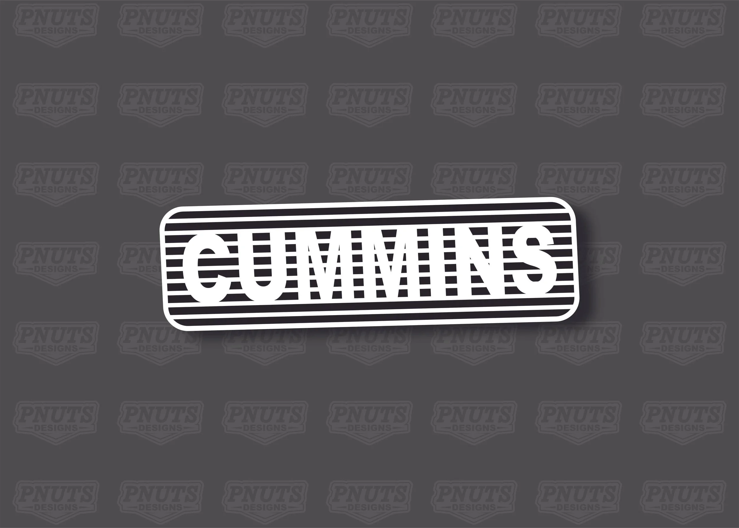 Gu Patrol Cummins Decal Pair