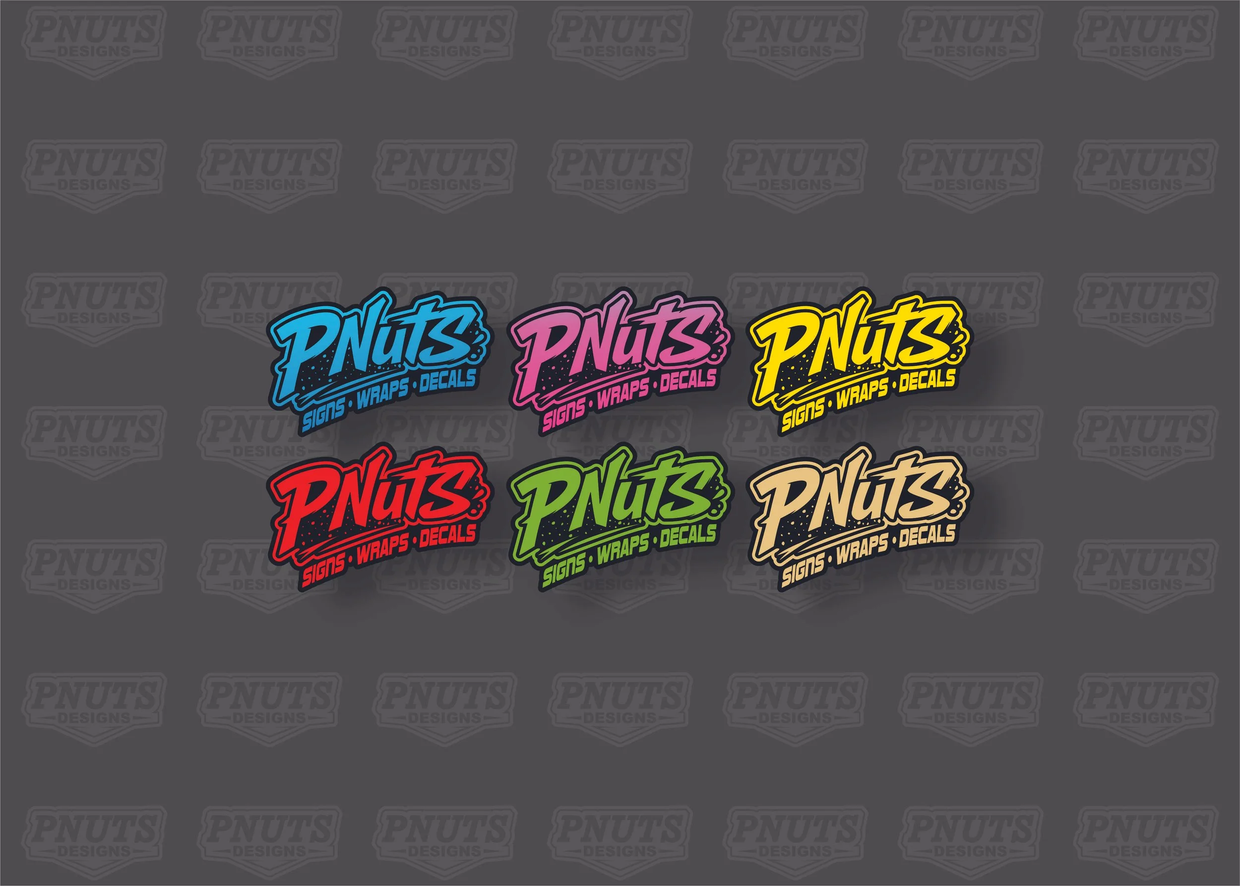 Pnuts Grafitti Slap Decal