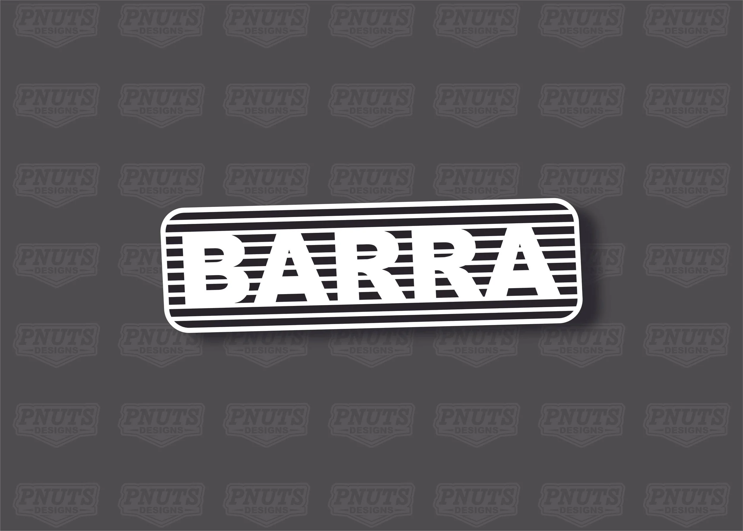 Gu Patrol Barra Decal Pair