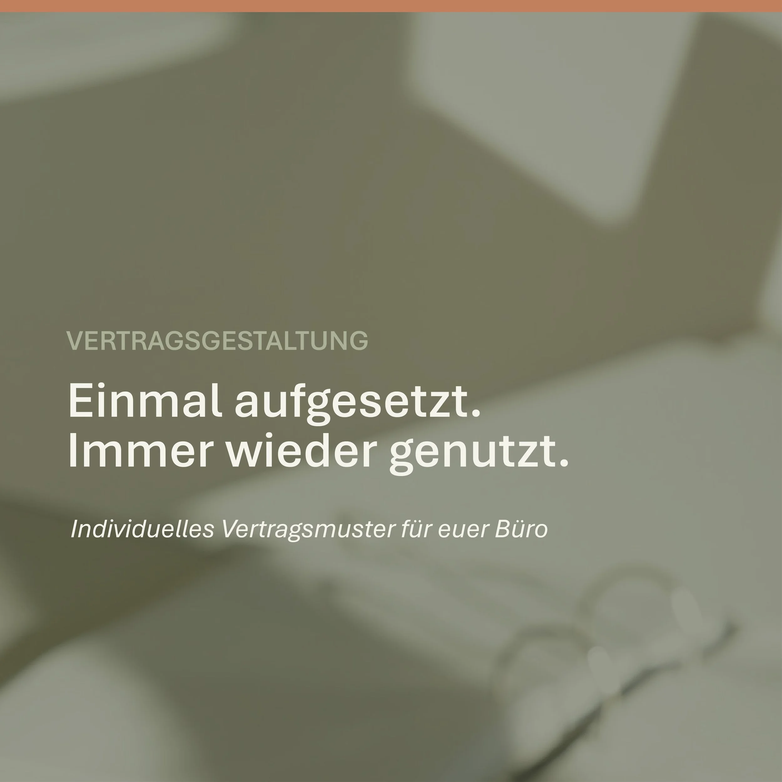 Individuelles Vertragsmuster