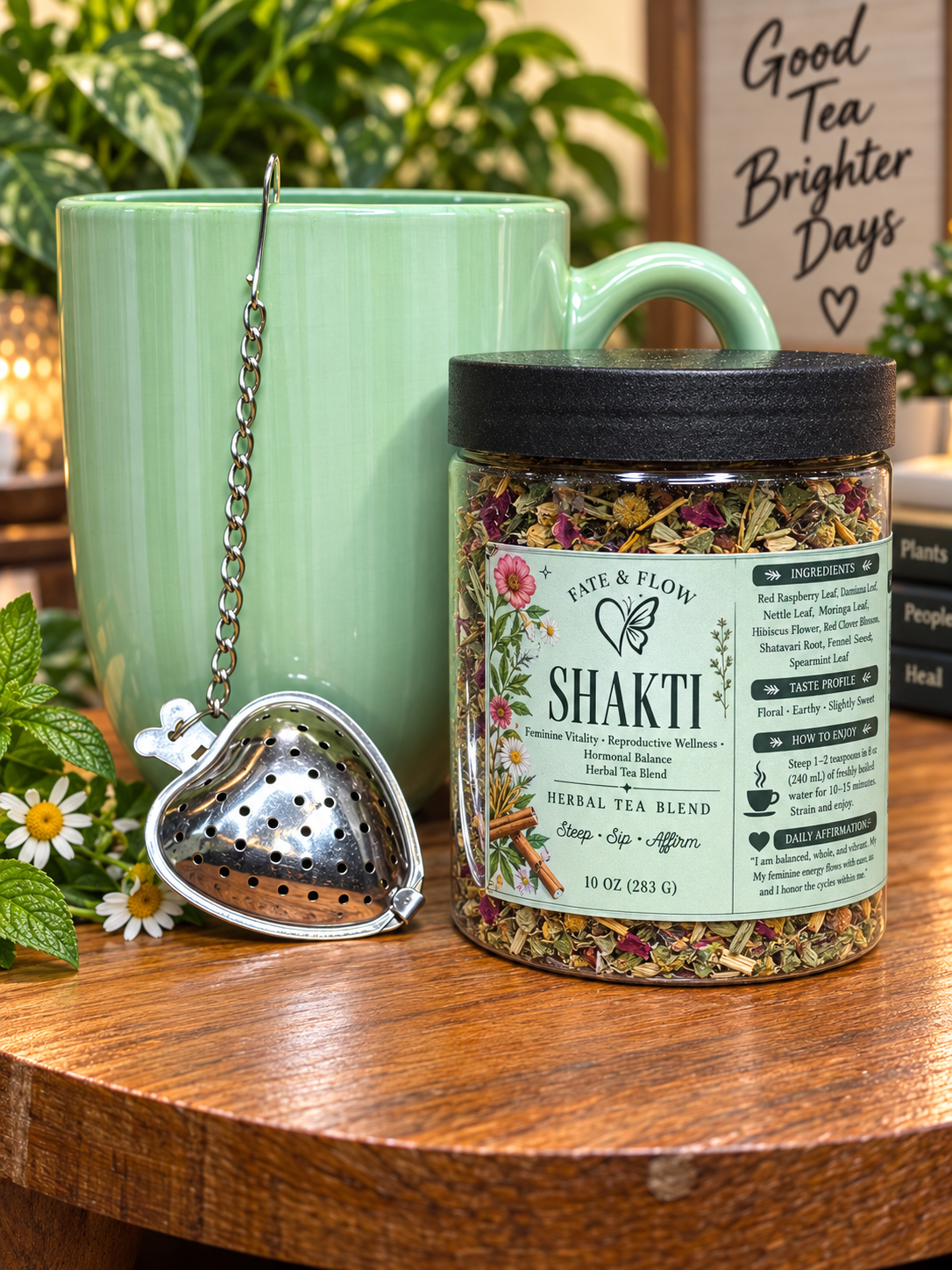 SHAKTI Women's Wellness & Vitality Herbal Tea Blend