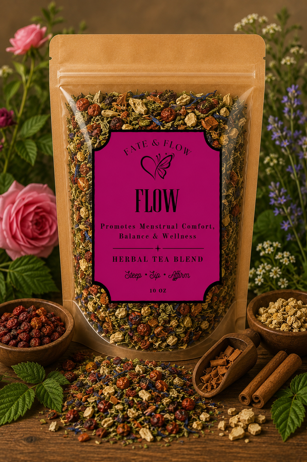 FLOW Herbal Tea Blend (Pre-Order)