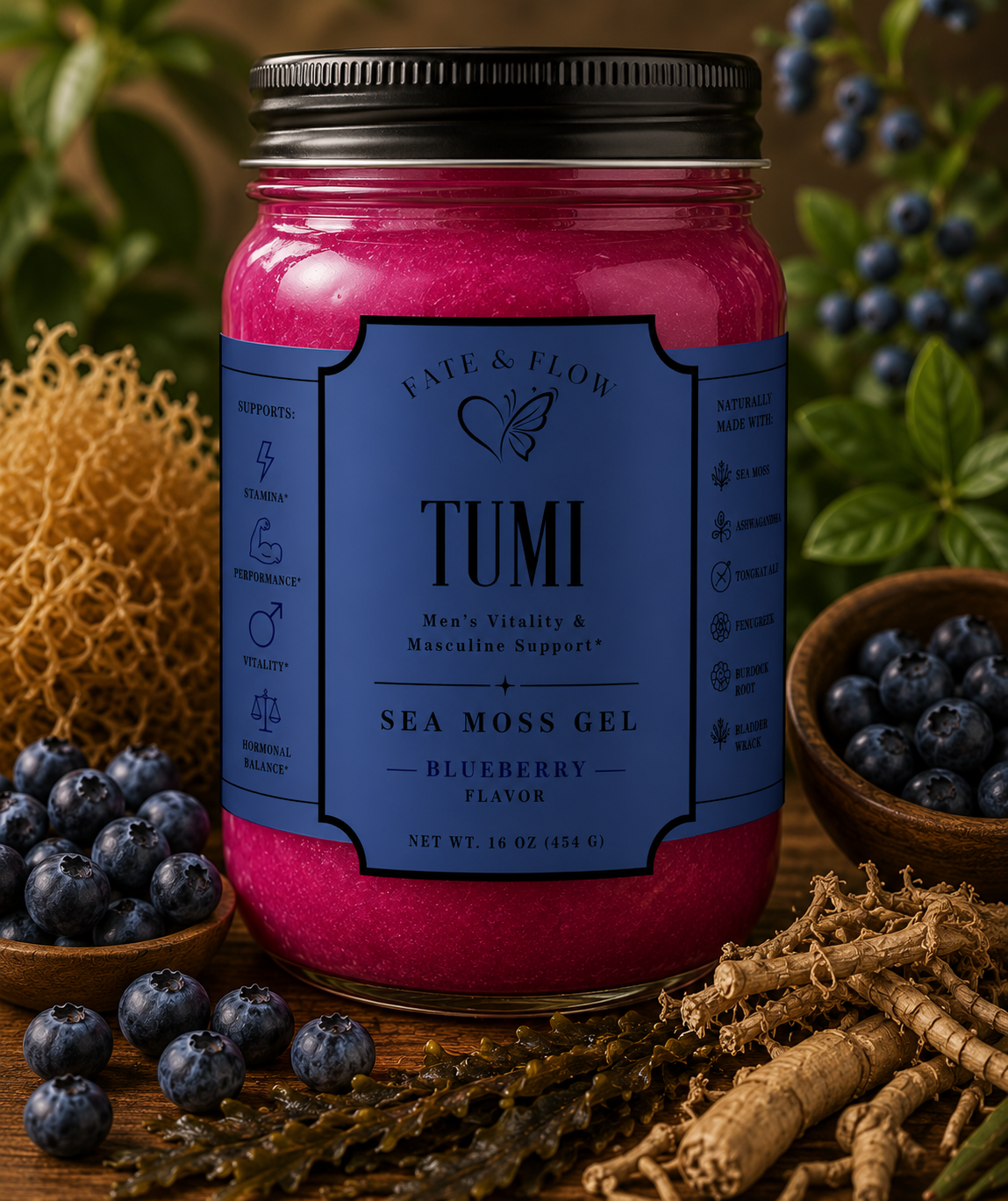TUMI Men's Vitality Sea Moss Gel (Pre-Order)
