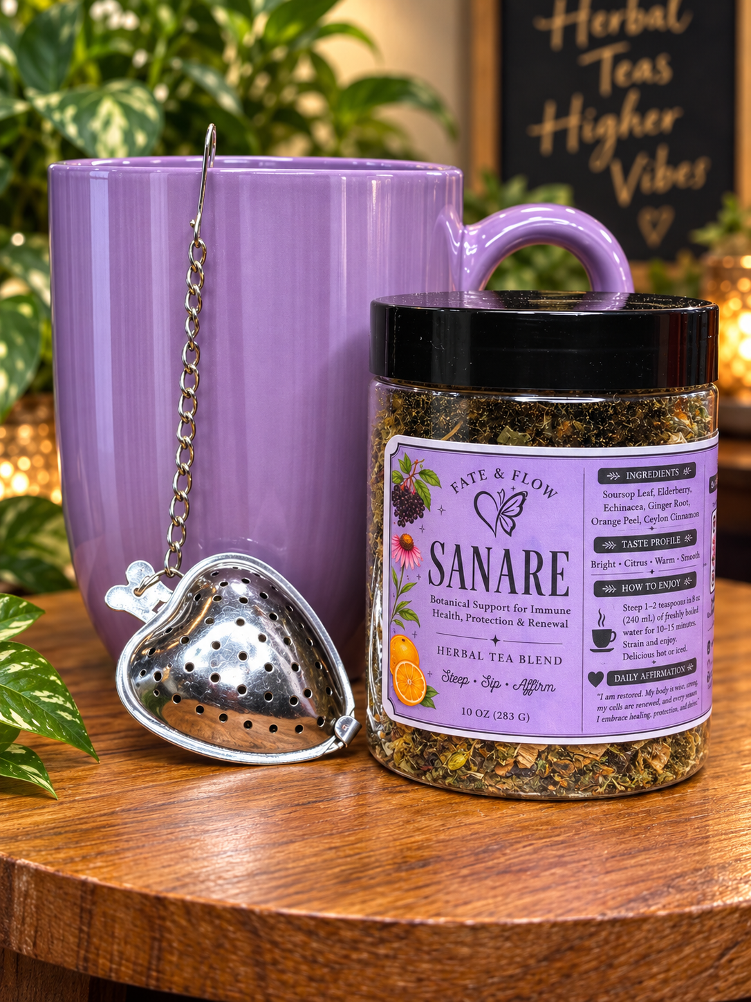 SANARE | Immunity Defense, Resilience Herbal Tea Blend