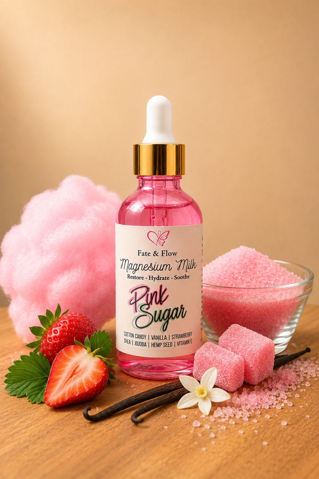Pink Sugar Magnesium Milk Oil (Pre-Order)